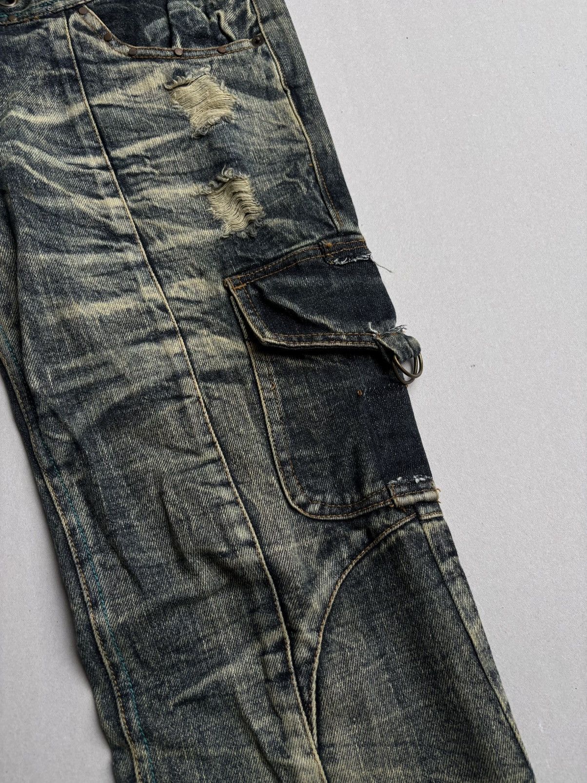 LOWBOX Lace-up flare jeans Size US 29 - 5 Thumbnail