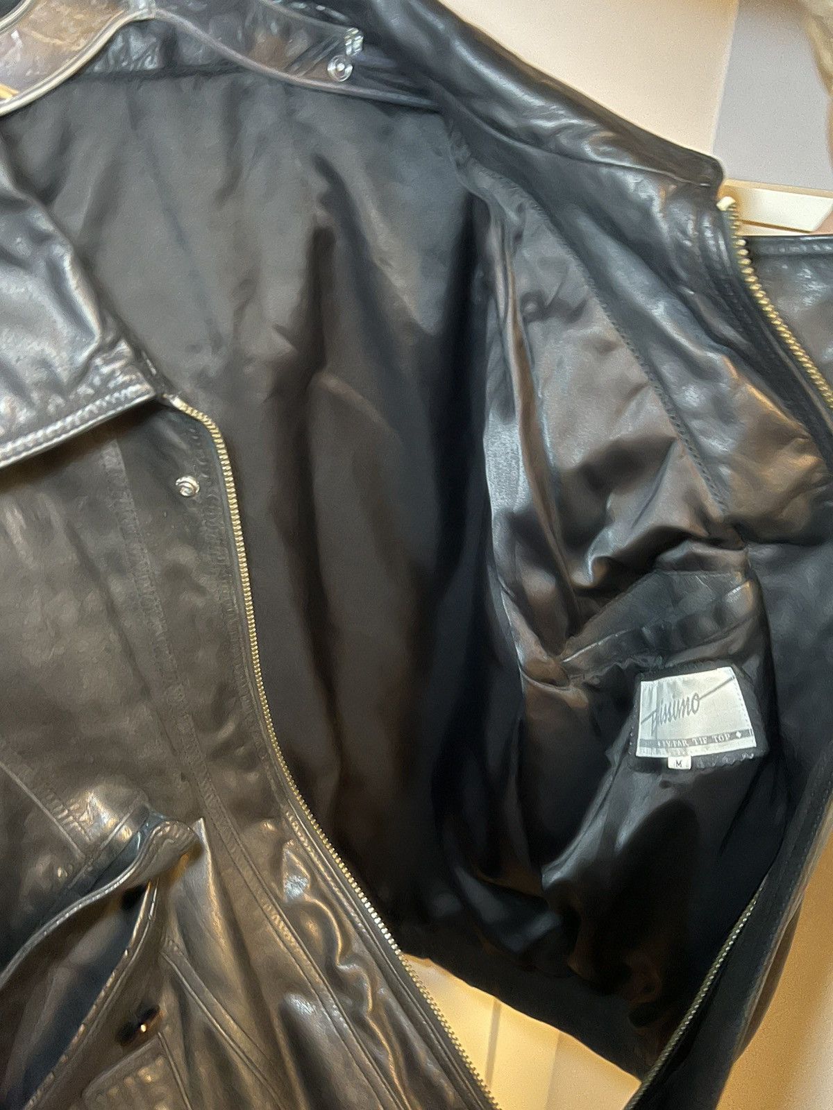Vintage Vintage Bellissimo 80’s-90’s leather jacket Size US L / EU 52-54 / 3 - 14 Thumbnail