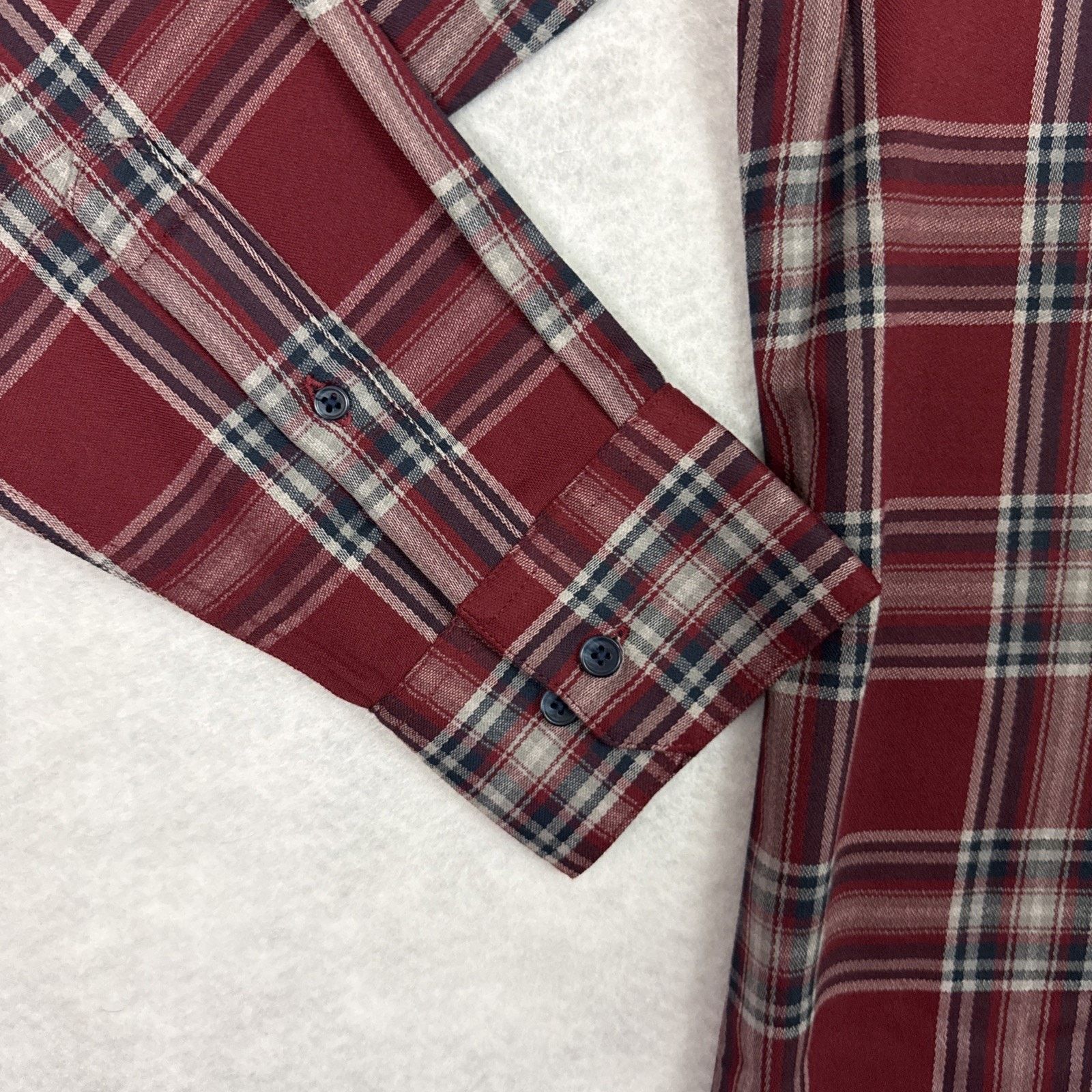 Mizzen+Main Mizzen And Main City Flannel Twill Shirt XL Plaid Trim Size US XL / EU 56 / 4 - 8 Thumbnail