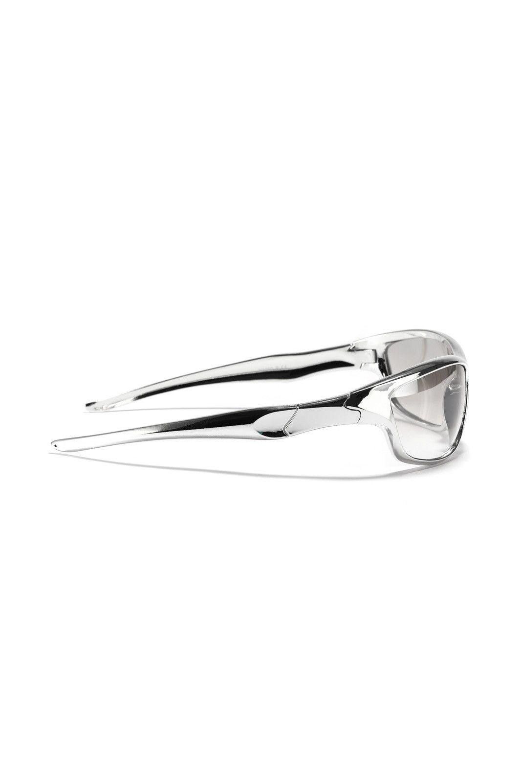 Japanese Brand Vtg Y2k Avant Garde Futuristic Mirrored Sunglasses Unisex Size ONE SIZE - 2 Thumbnail