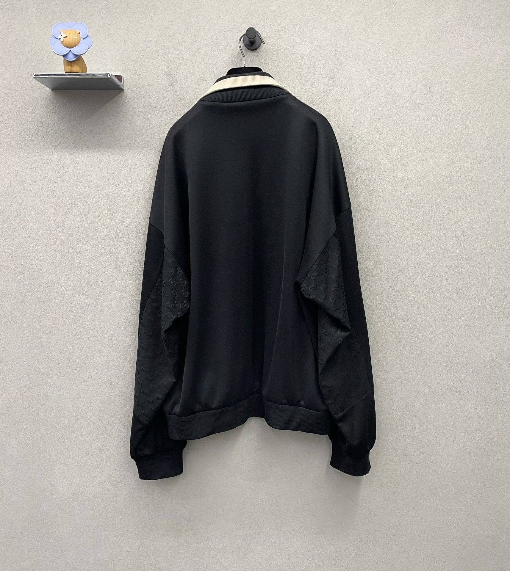 Gucci Gucci New black embroidered letter sweatshirt 2501-Nextarro Size US XL / EU 56 / 4 - 2 Thumbnail