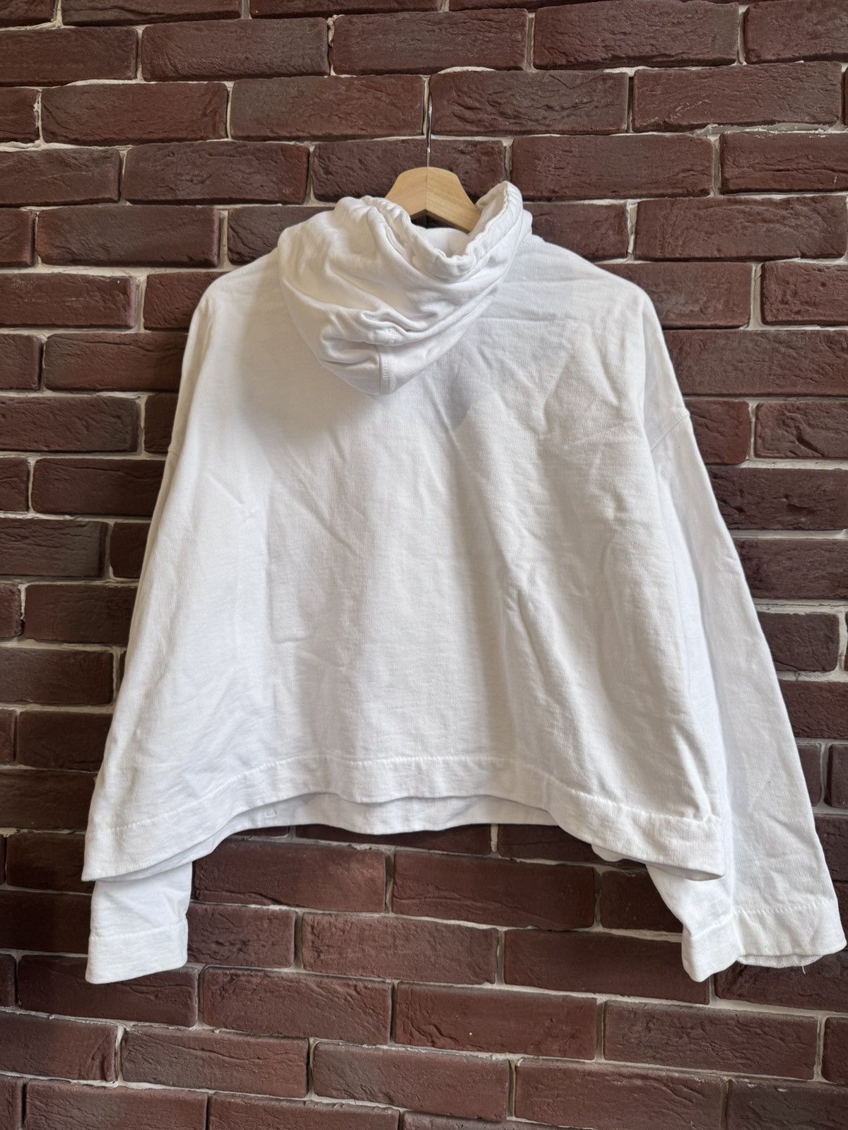 Acne Studios Acne Studios Hoodie Cropped Boxy Fit Streetwear S White Size US S / EU 44-46 / 1 - 2 Thumbnail