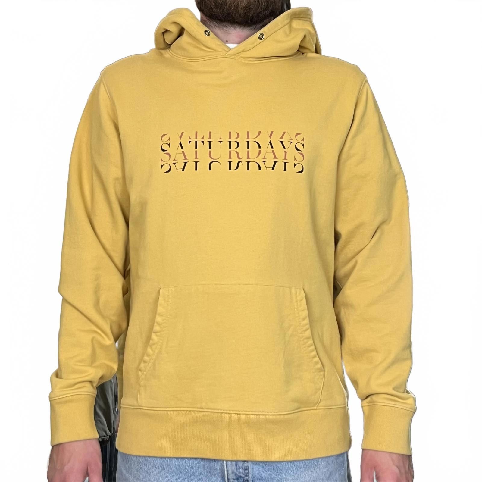 Saturdays NYC SATURDAYS NYC SURF LOGO GRAPHIC HOODIE SWEATSHIRT YELLOW L Size US L / EU 52-54 / 3 - 1 Thumbnail
