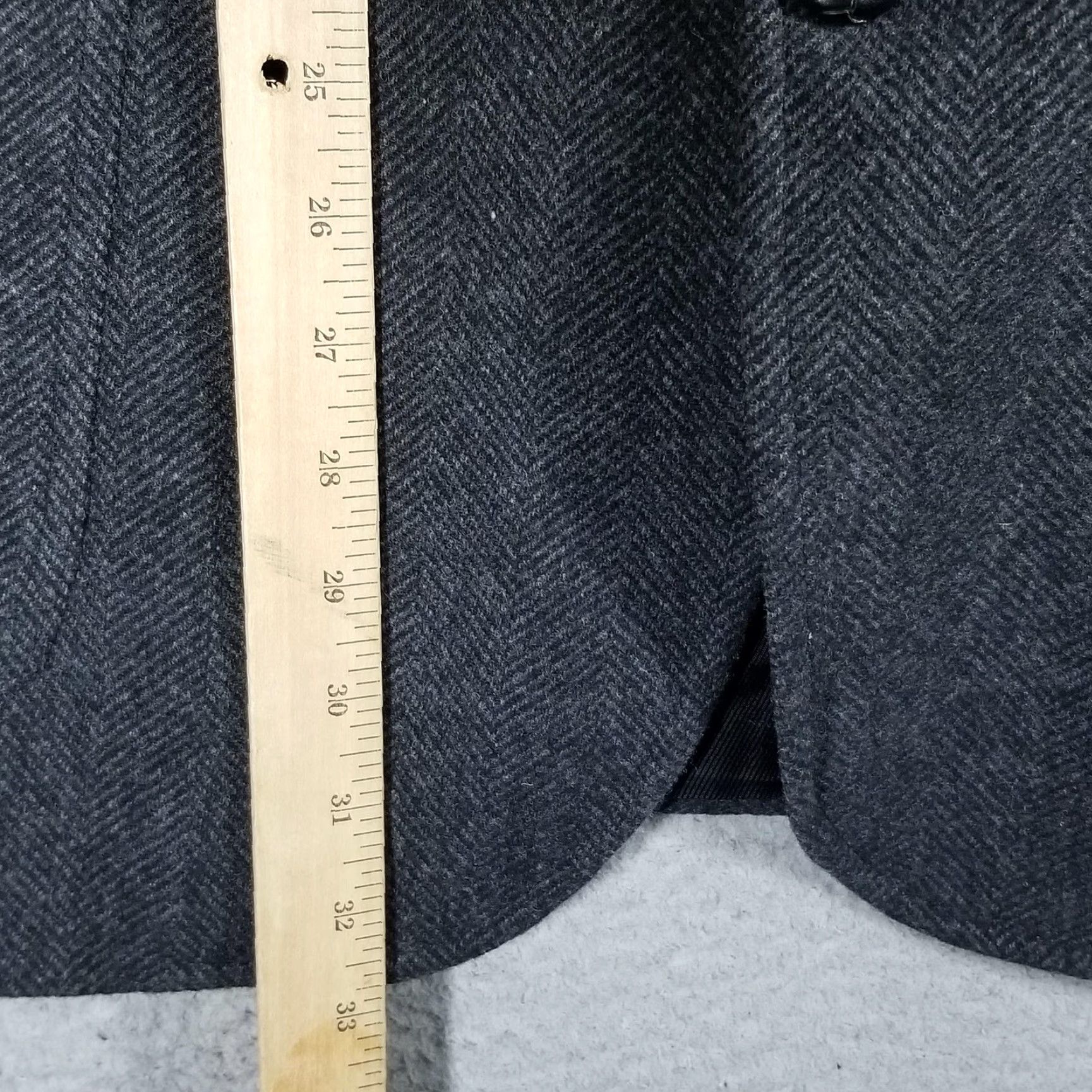 Pendleton Pendleton Blazer Jacket Men's 46L Long Double Button Coat Wool Gray Sports Coat Blazer Long 46 Gray Wool Pendleton Size 46R - 7 Thumbnail