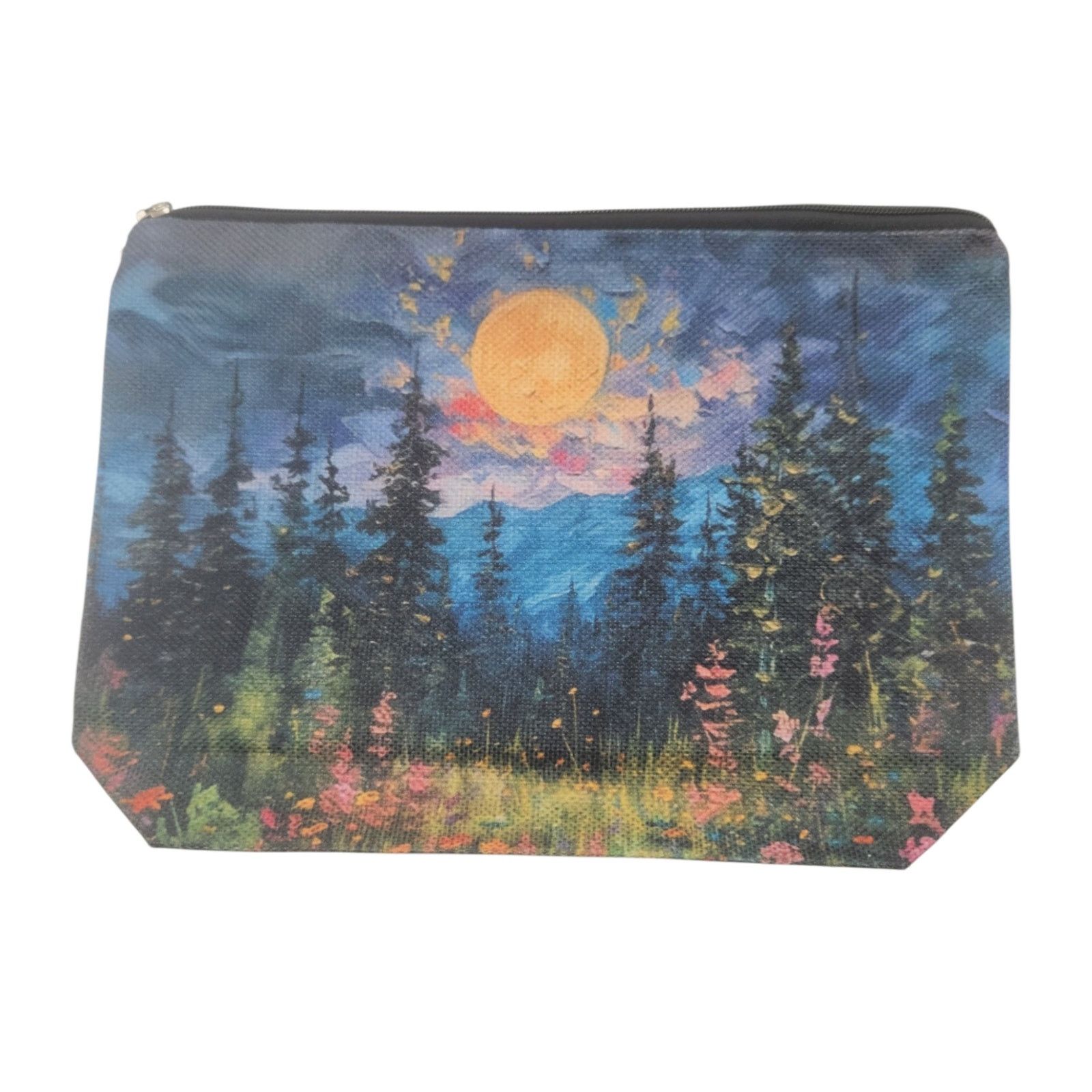 Other Forest Cosmetic Bag Nature Scene Makeup Pouch Size ONE SIZE - 5 Thumbnail