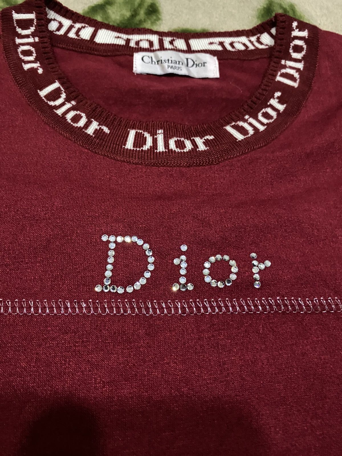 Dior Christian Dior Long Sleeve Tshirt Size S / US 4 / IT 40 - 3 Thumbnail
