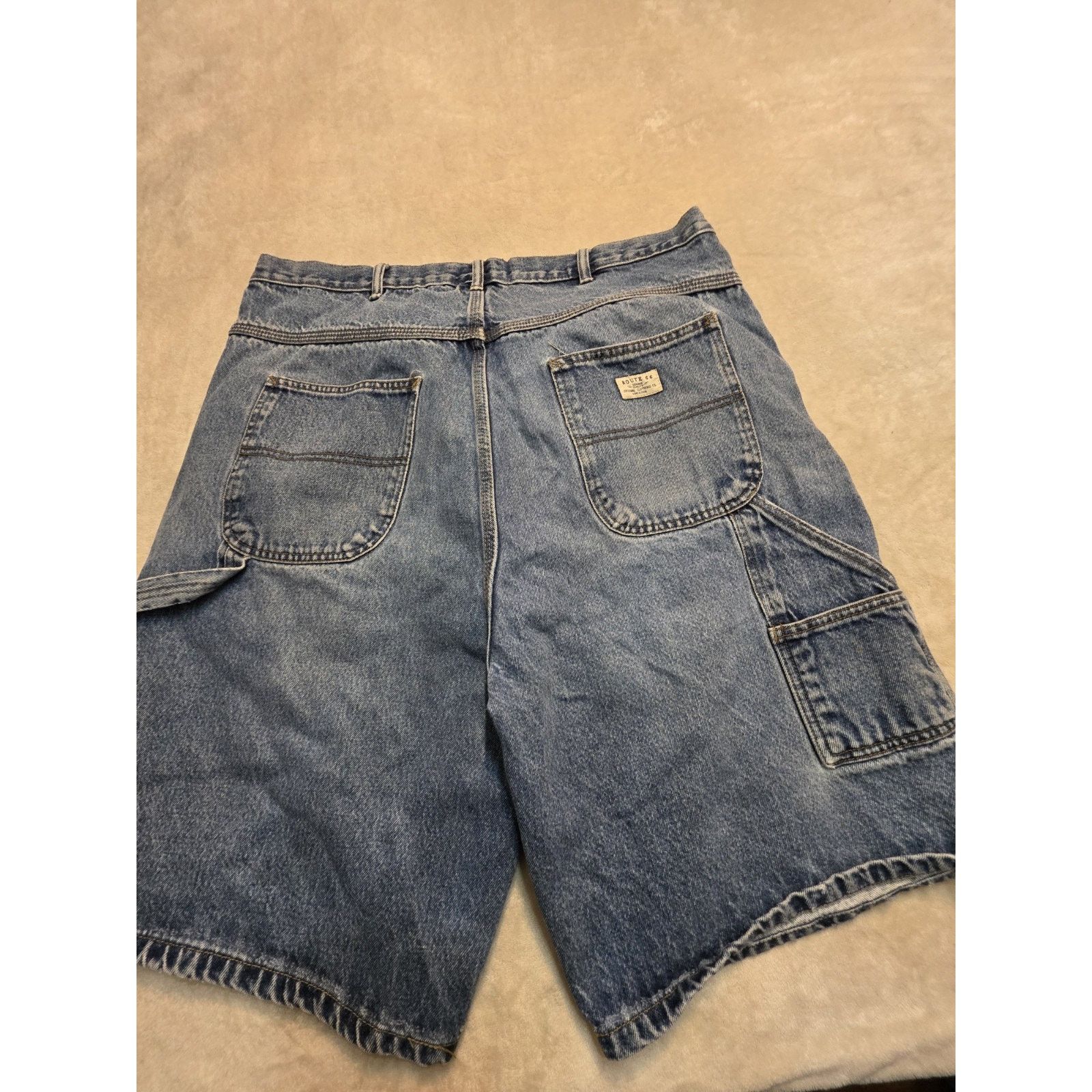 Route 66 Route 66 Men's Size 40 Blue Denim Jorts Size US 40 / EU 56 - 2 Thumbnail
