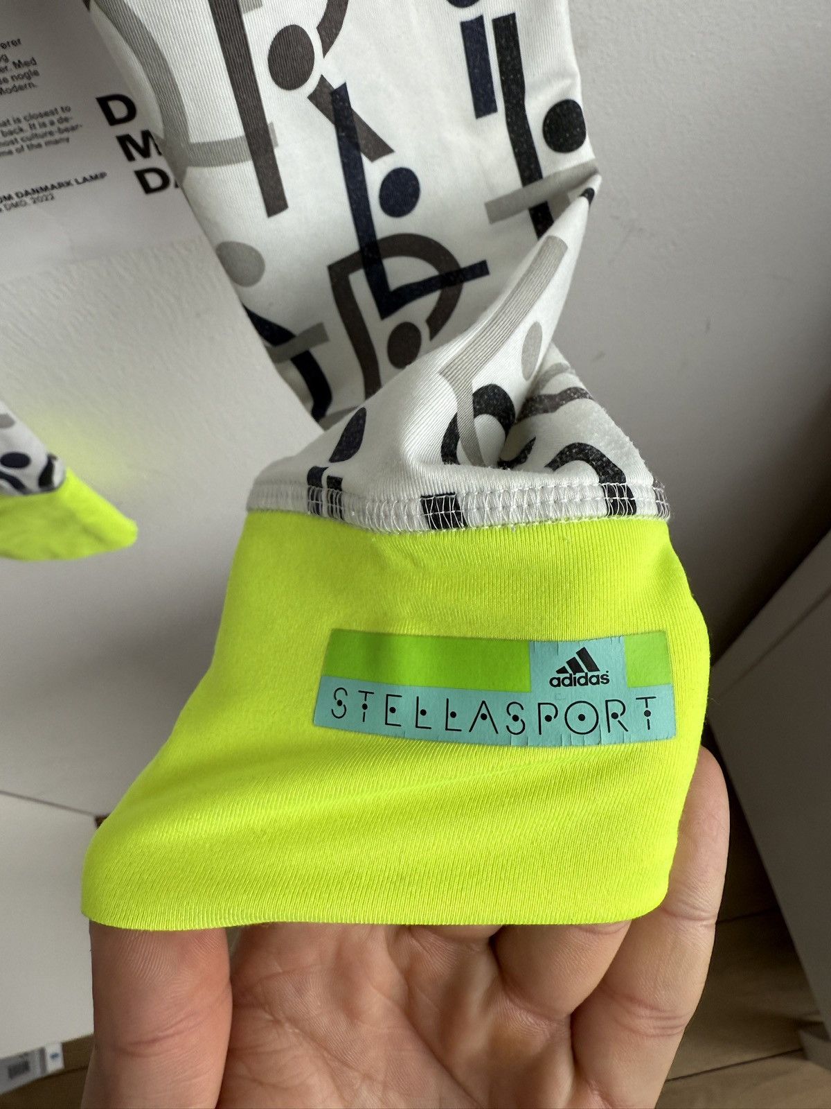 Adidas × Stella McCartney Adidas x Stella McCartney monogram leggings sportswear rare Size 27" / US 4 / IT 40 - 4 Thumbnail