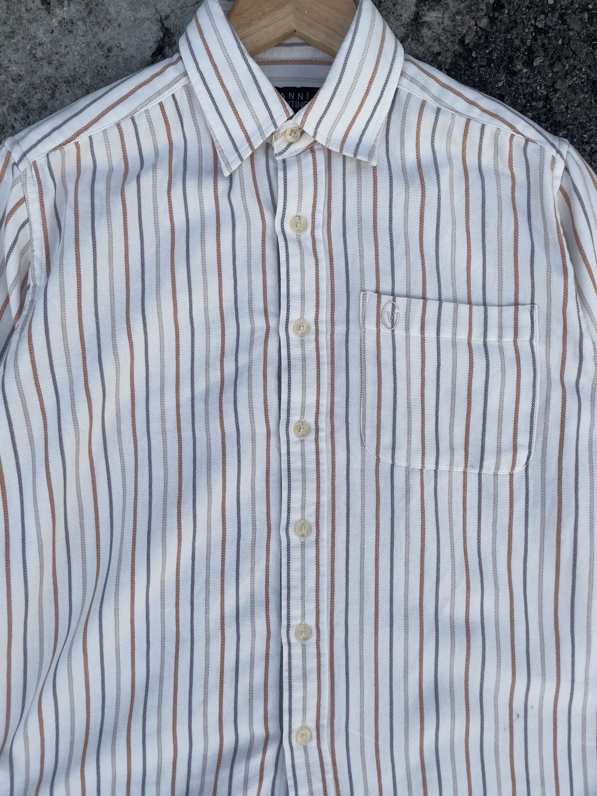 Gianni Valentino Vintage Gianni Valentino Plaid Longsleeve Shirt Size US M / EU 48-50 / 2 - 3 Thumbnail