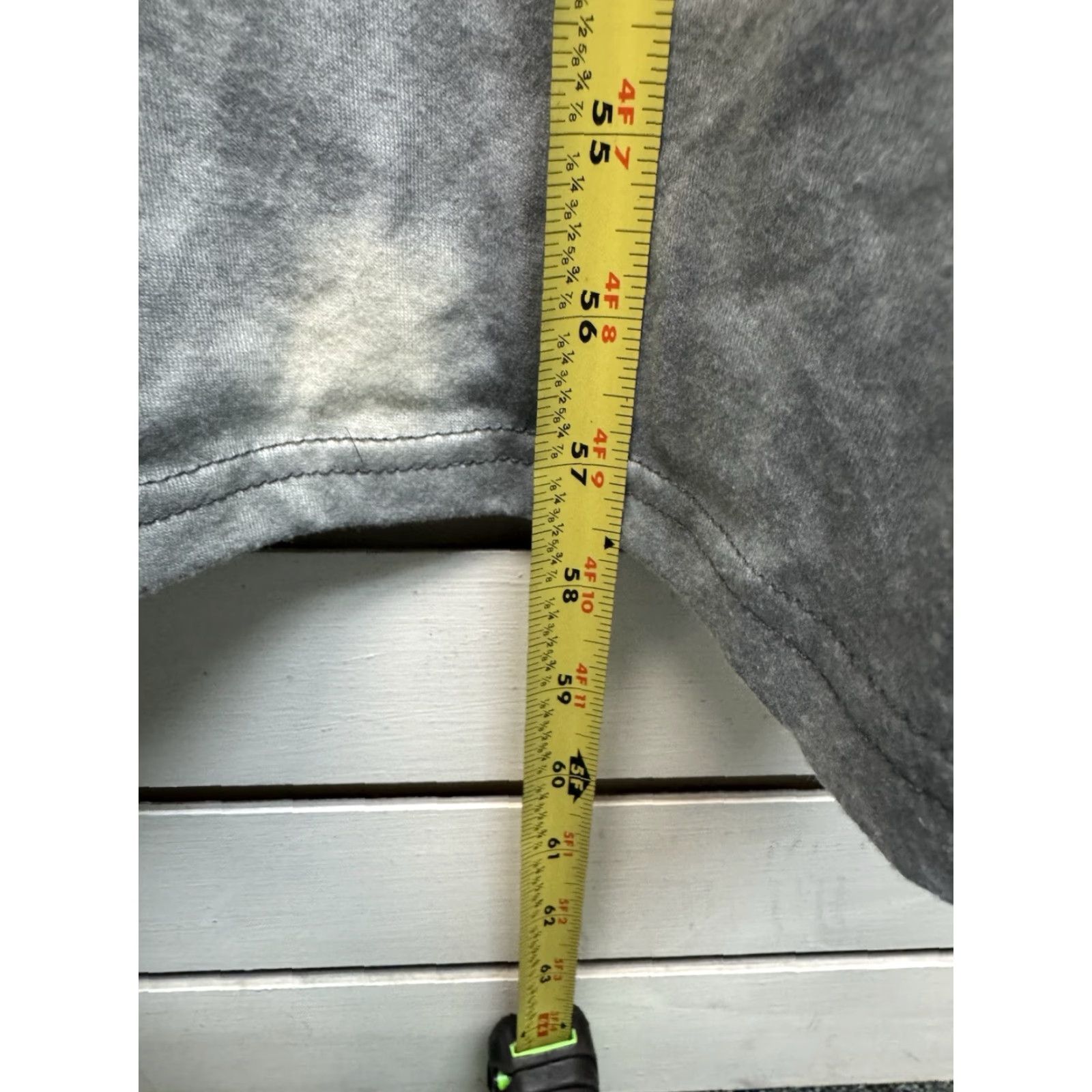 Vintage Jen & Co Boho Dress Maxi Tie Dye Sleeveless V-Neck Long Casual Women L White Grunge Streetwear Indie Festival Slouchy Size L / US 10 / IT 46 - 6 Thumbnail