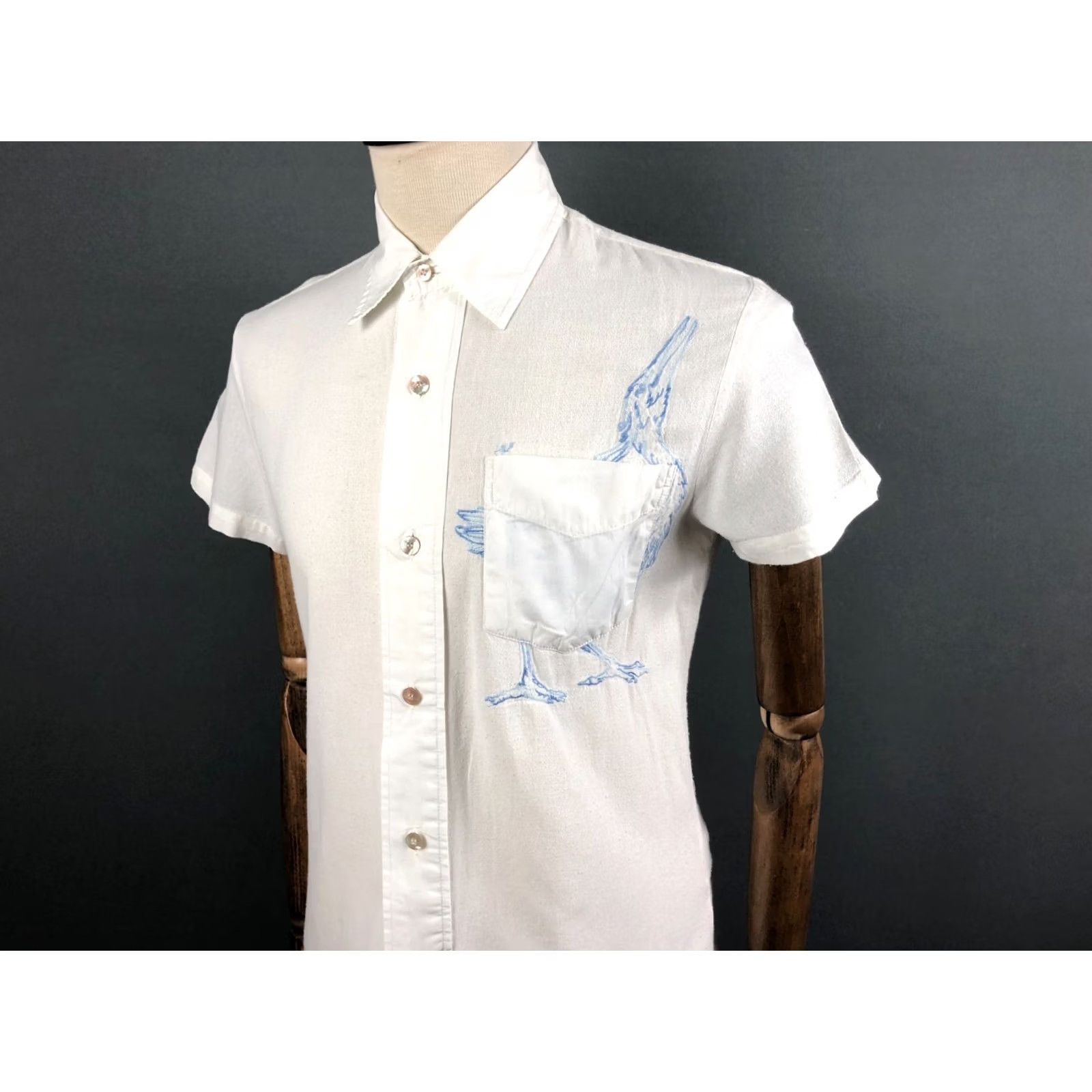 Diesel Diesel Men's Shirt M White Cotton Short Sleeve Button-Up, Casual, Regular Fit, Collared, Left Chest Pocket Size US M / EU 48-50 / 2 - 6 Thumbnail