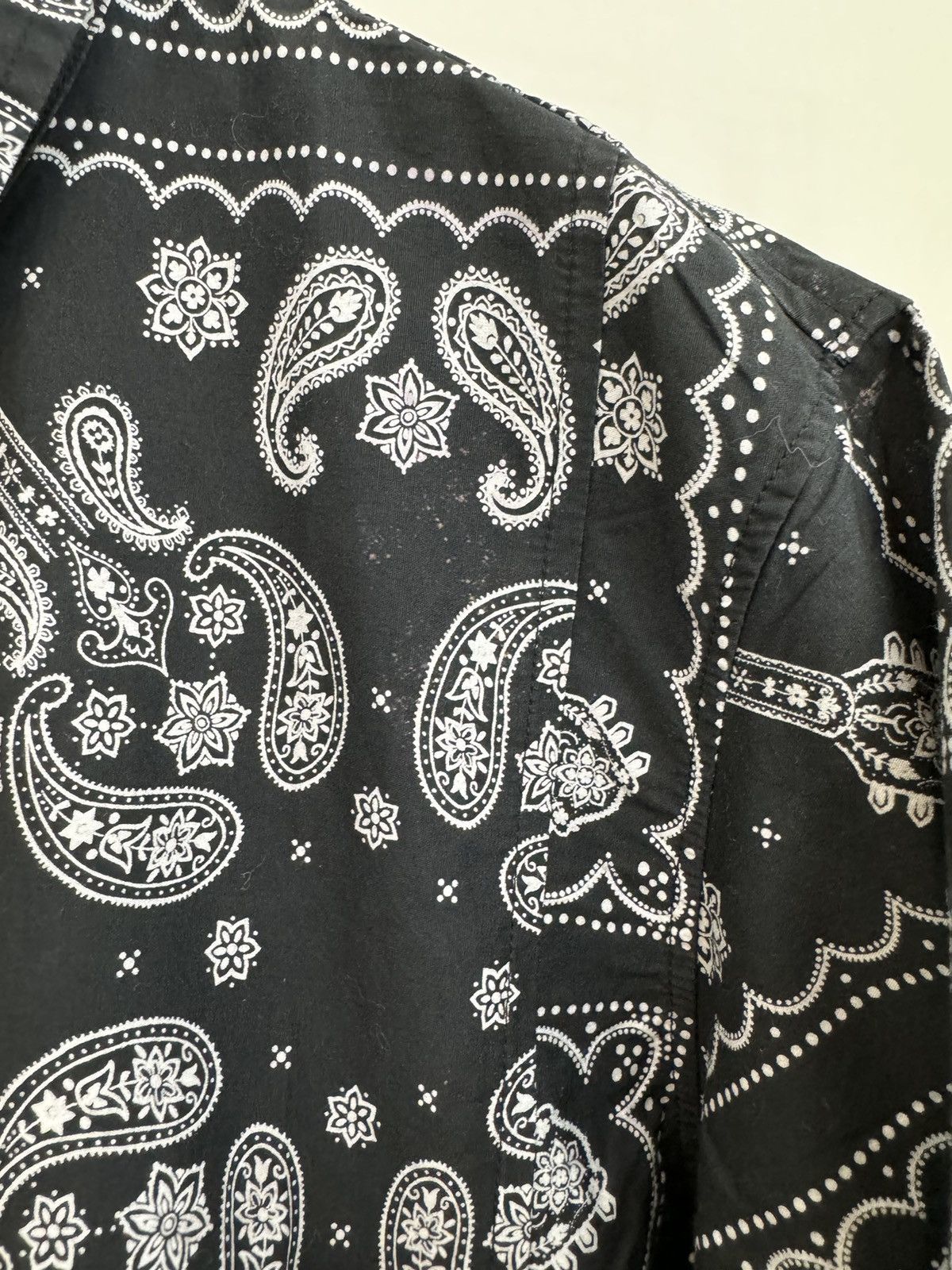 Neighborhood Signal Bandana Shirt Size US M / EU 48-50 / 2 - 7 Thumbnail