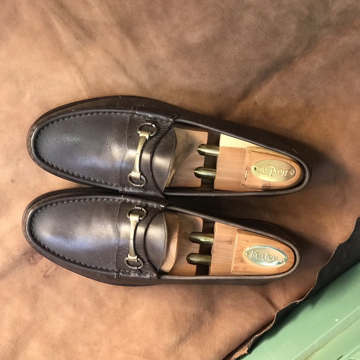 Velasca VELASCA MILANO HORSEBITE LIGHTWEIGHT LEATHER LOAFERS Size US 11 / EU 44 - 5 Thumbnail