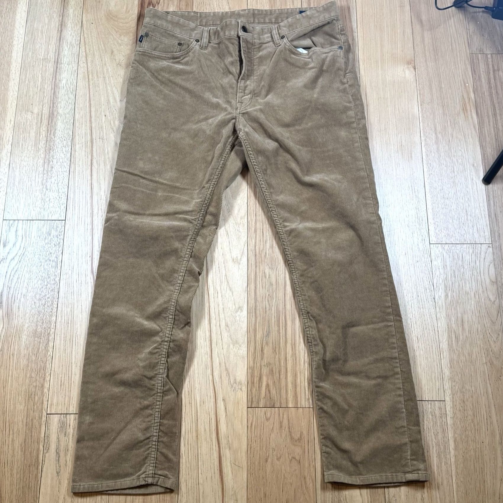 Polo Ralph Lauren Polo Ralph Lauren Corduroy Pants Slim Straight 35x31 Blue Mens Chino Pants Size US S / EU 44-46 / 1 - 6 Thumbnail