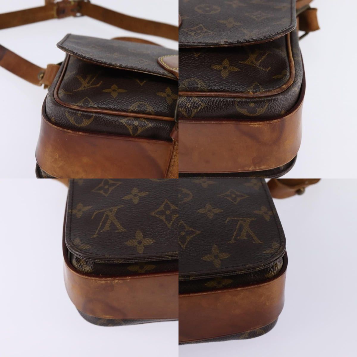 Louis Vuitton LOUIS VUITTON Monogram Cartouchiere MM Shoulder Bag M51253 Size ONE SIZE - 10 Thumbnail