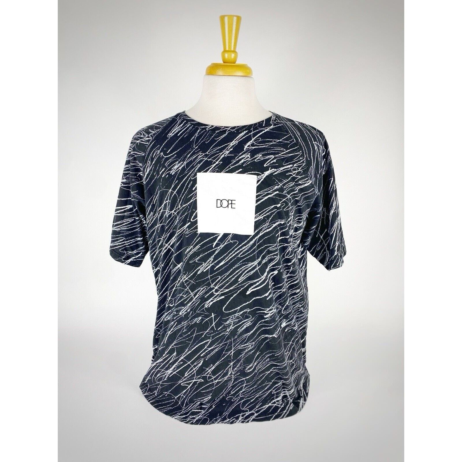 Other 2015 Men’s DOPE Scribble Black & White T-Shirt XL Size US XL / EU 56 / 4 - 1 Thumbnail