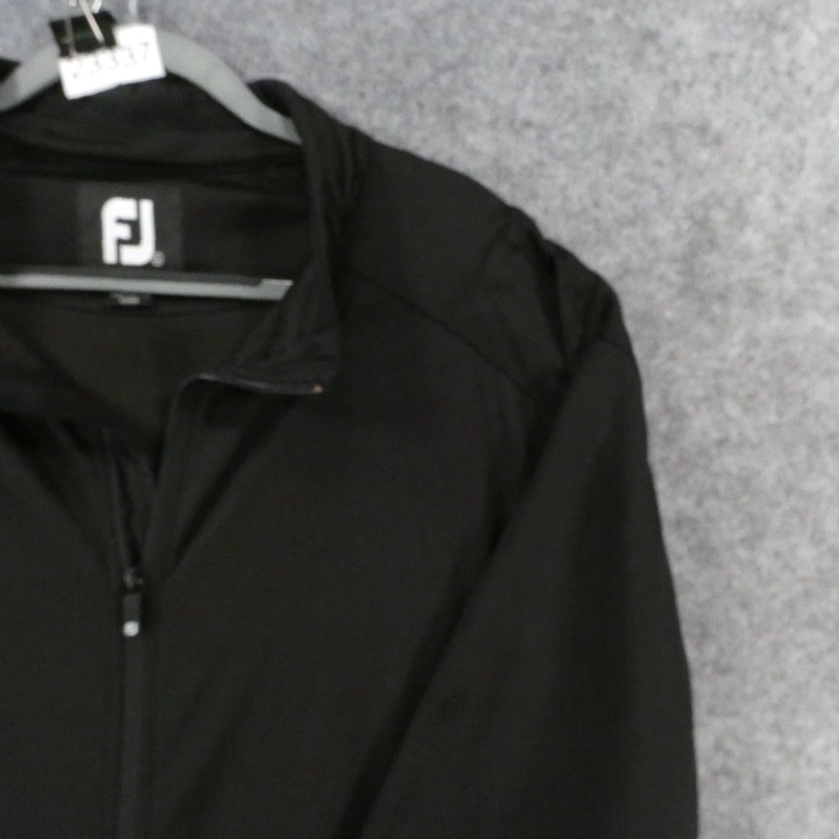 Footjoy FootJoy Jacket Mens Extra Large Long Sleeve Black Lined Full Zip Golf Size US XL / EU 56 / 4 - 6 Thumbnail