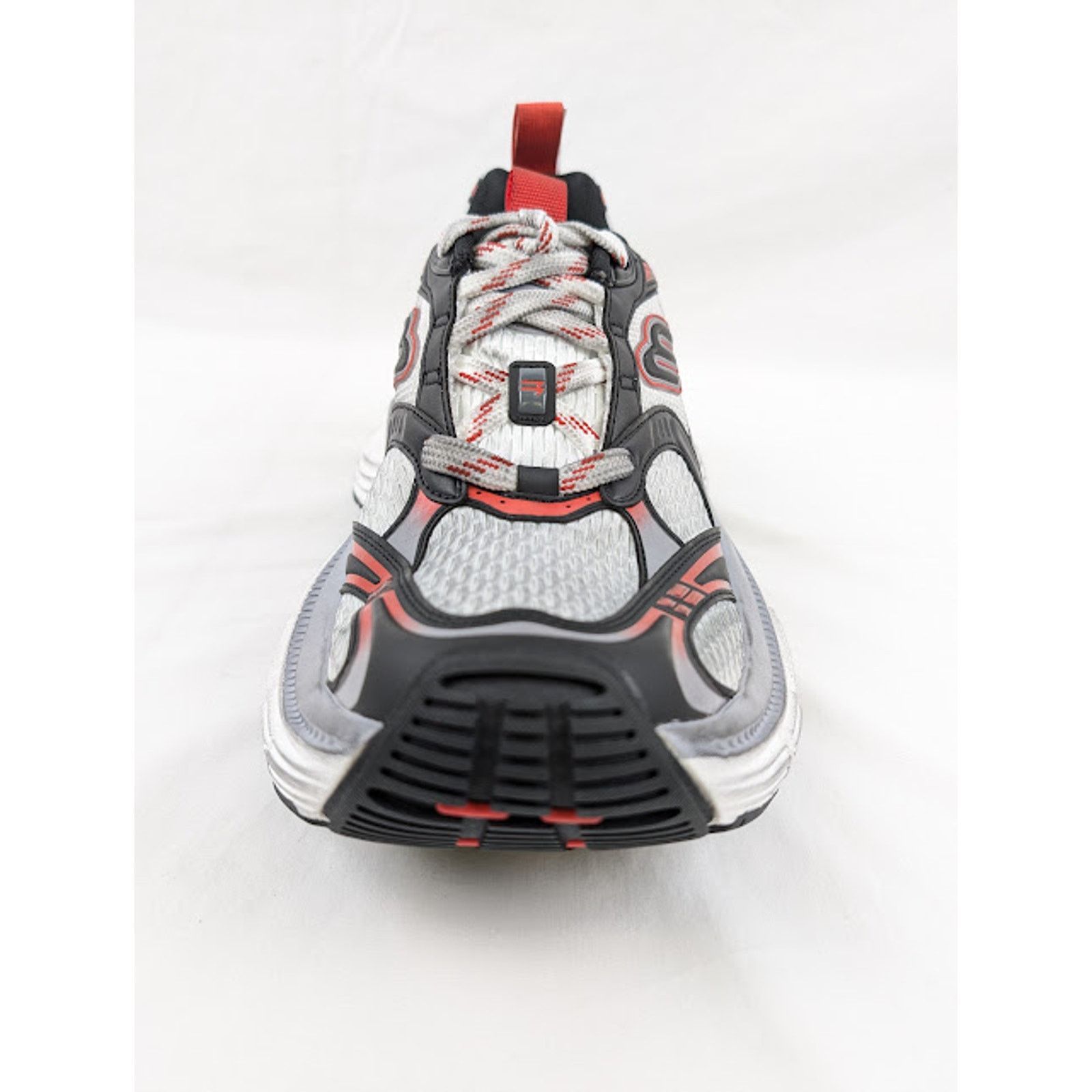 Balenciaga o1rshd1 10XL Sneakers Mesh in Grey/White/Red 41 Size US 8 / EU 41 - 4 Thumbnail