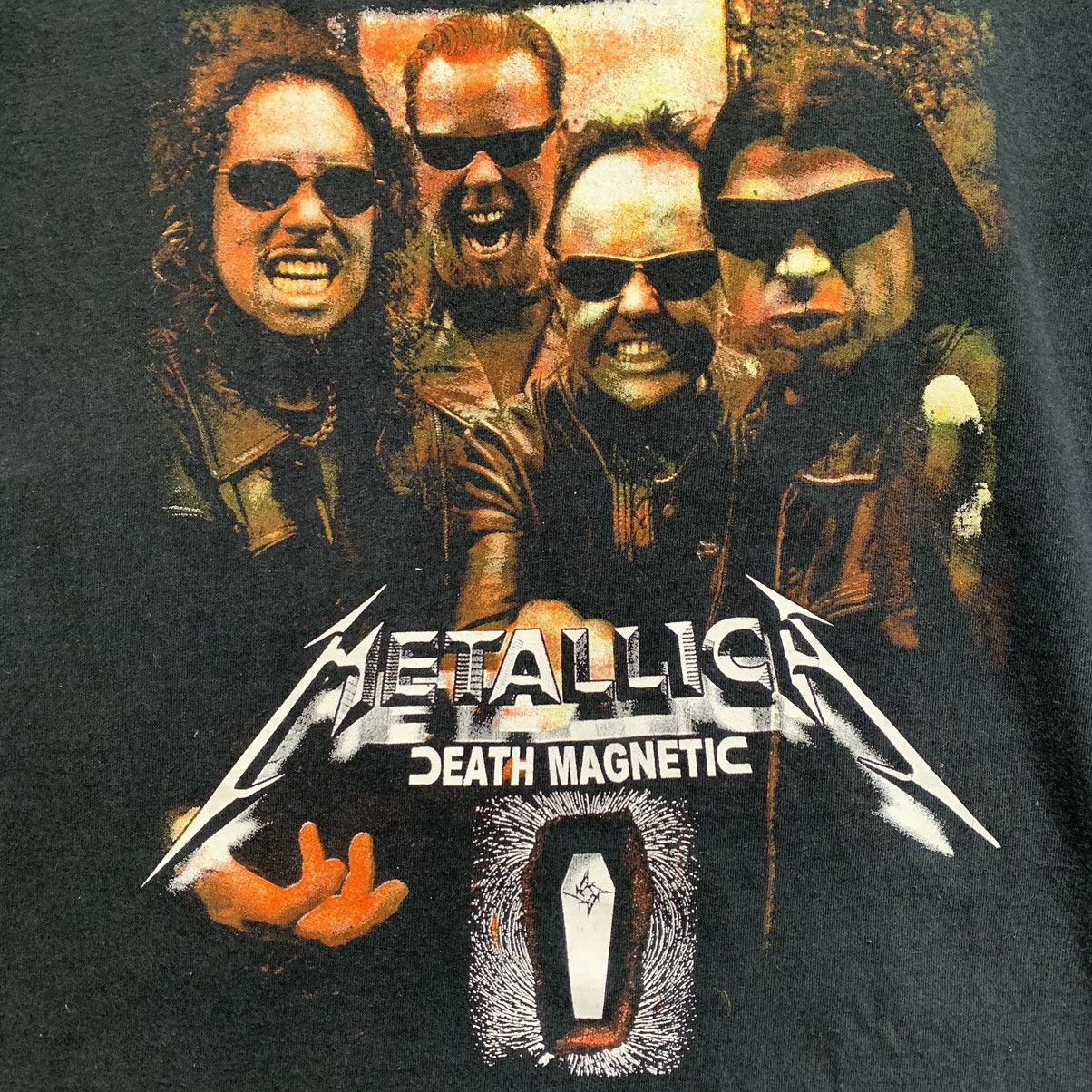 Metallica × Mexicana × Vintage Vintage Y2K Metallica Death Magnetic T-Shirt Size US M / EU 48-50 / 2 - 5 Thumbnail