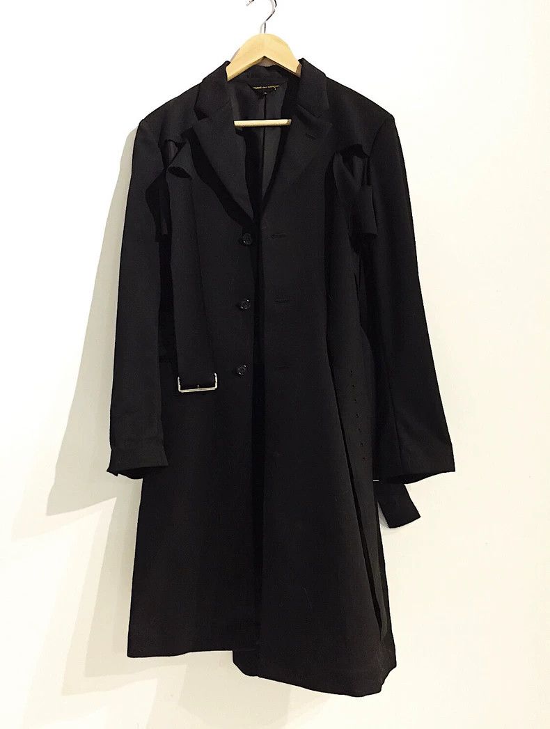 Comme des Garcons Comme des Garcons Wool coat Size L / US 10 / IT 46 - 5 Thumbnail