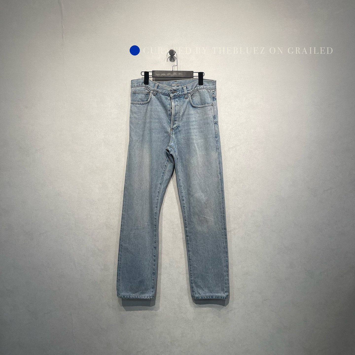 Dior Light Wash Denim Jeans in Blue Size US 30 / EU 46 - 1 Thumbnail
