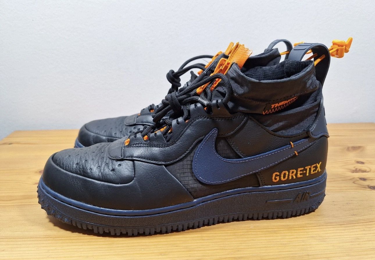 Goretex × Nike ACG Nike Air Force 1 WTR GORE-TEX Size 11.5 CQ7211-001 Size US 11.5 / EU 44-45 - 1 Thumbnail
