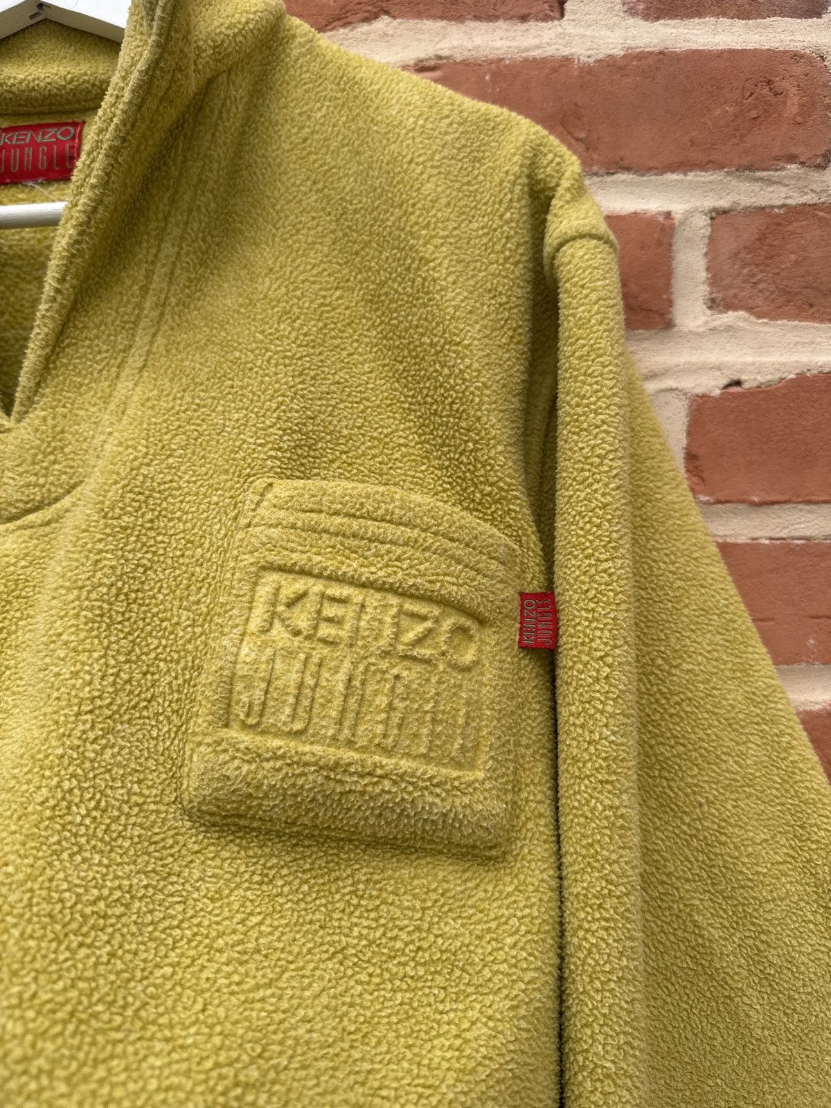 Kenzo Vintage Kenzo Jungle Fleece Pullover - 90s Kenzo Archive Size US M / EU 48-50 / 2 - 7 Thumbnail
