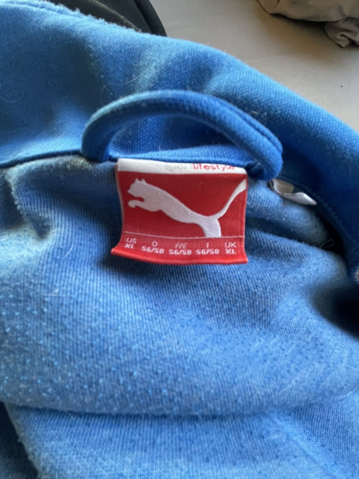 Puma Vintage Original Puma Zipper Blue/White XL Size US XL / EU 56 / 4 - 6 Thumbnail