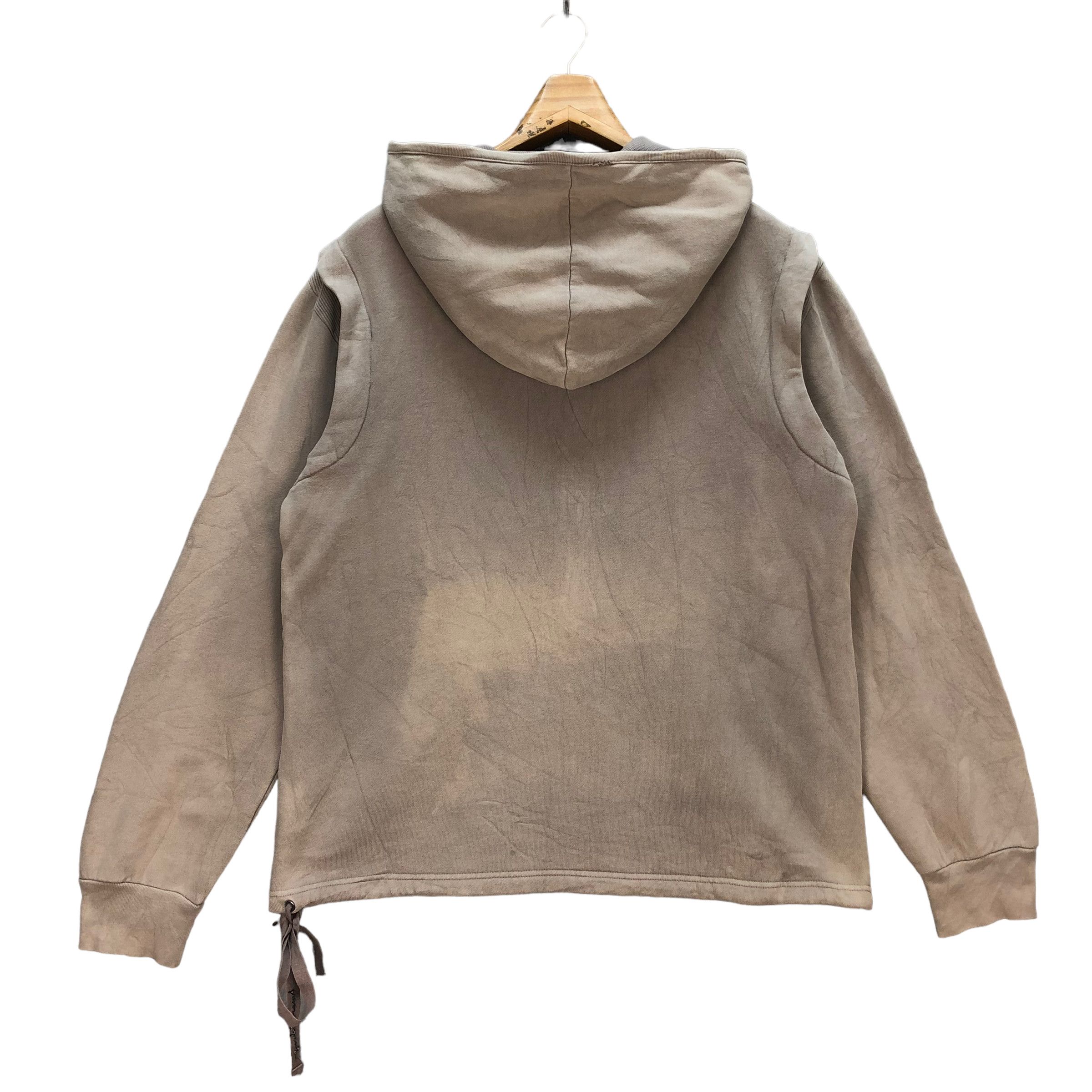 Armani Exchange ARMANI EXCHANGE NICE DESIGN HALF ZIP HOODIES #7313-129 Size US M / EU 48-50 / 2 - 12 Thumbnail