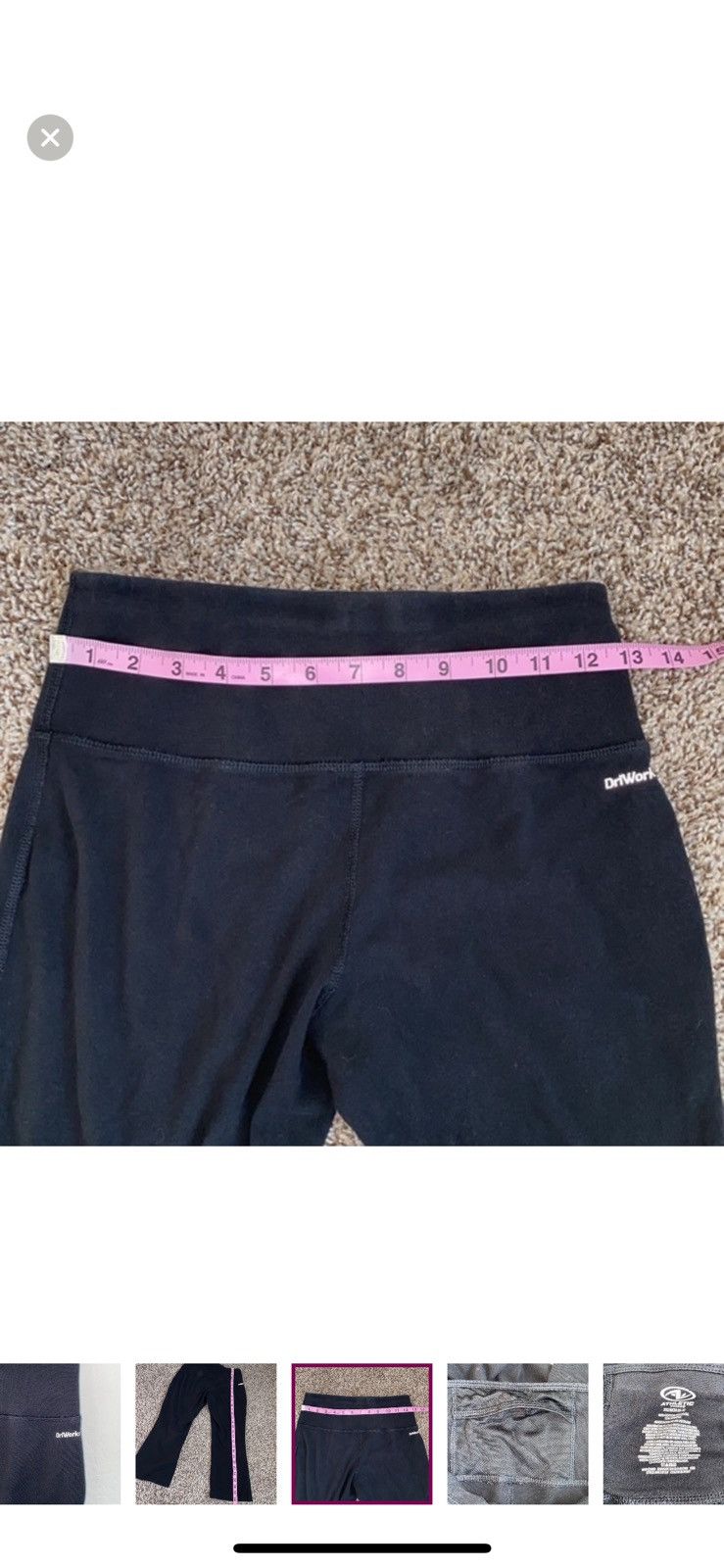 Athletic Works Athletic works XS core active cropped leggings Size 26" / US 2 / IT 38 - 4 Thumbnail