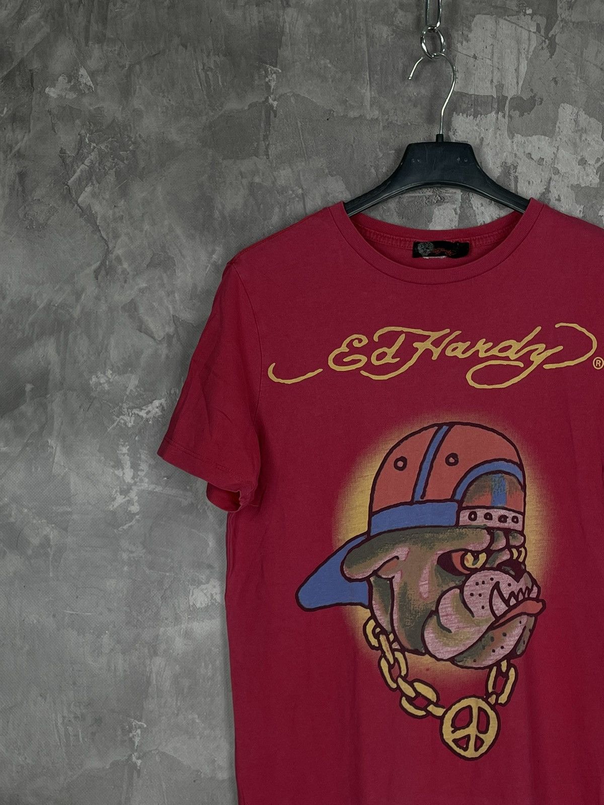 Christian Audigier × Ed Hardy Ed Hardy Christian Audigier big logo Dog t shirt tee Size M / US 6-8 / IT 42-44 - 3 Thumbnail