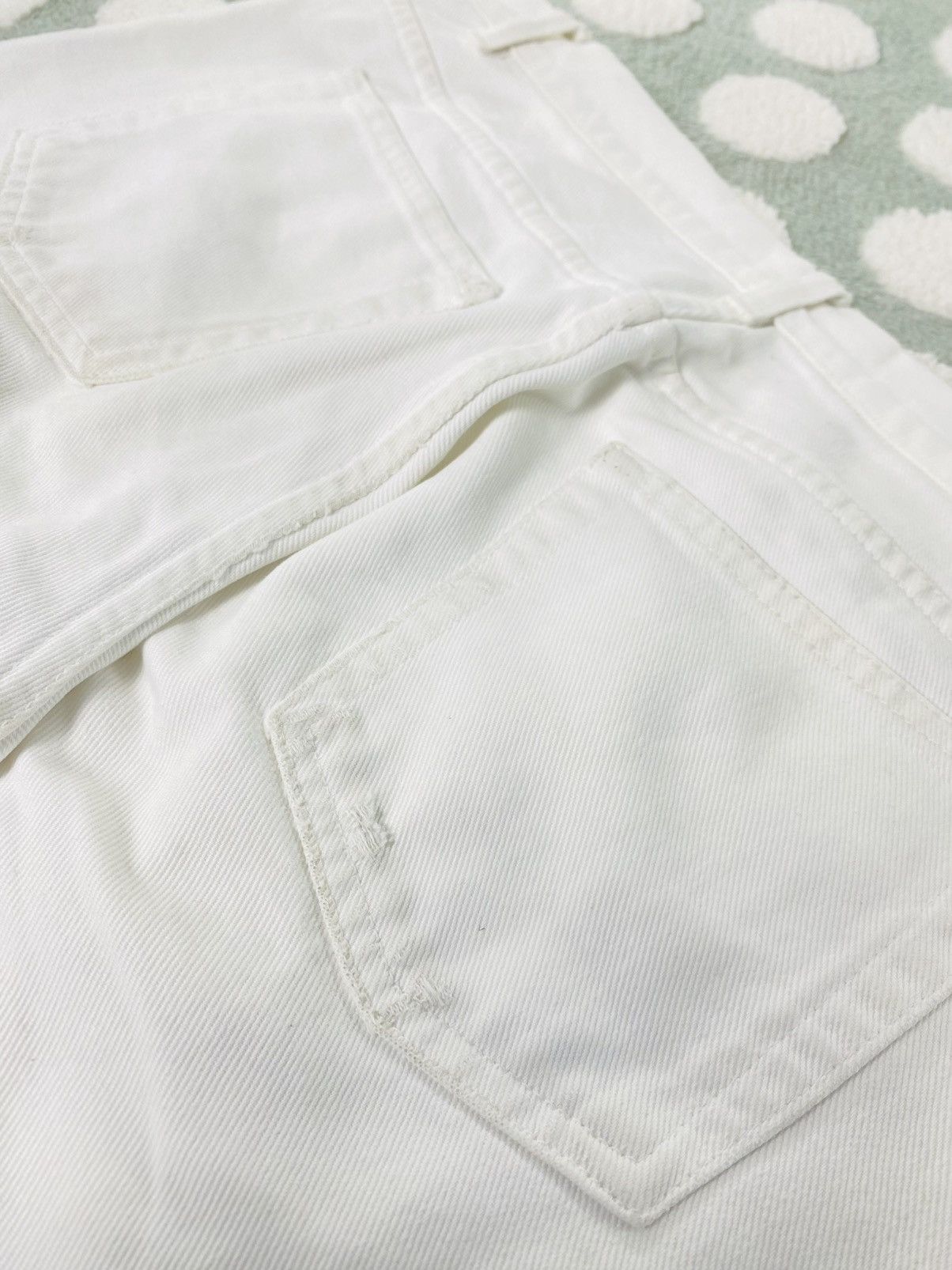 Helmut Lang Helmut Lang White Jeans Size US 30 / EU 46 - 17 Thumbnail