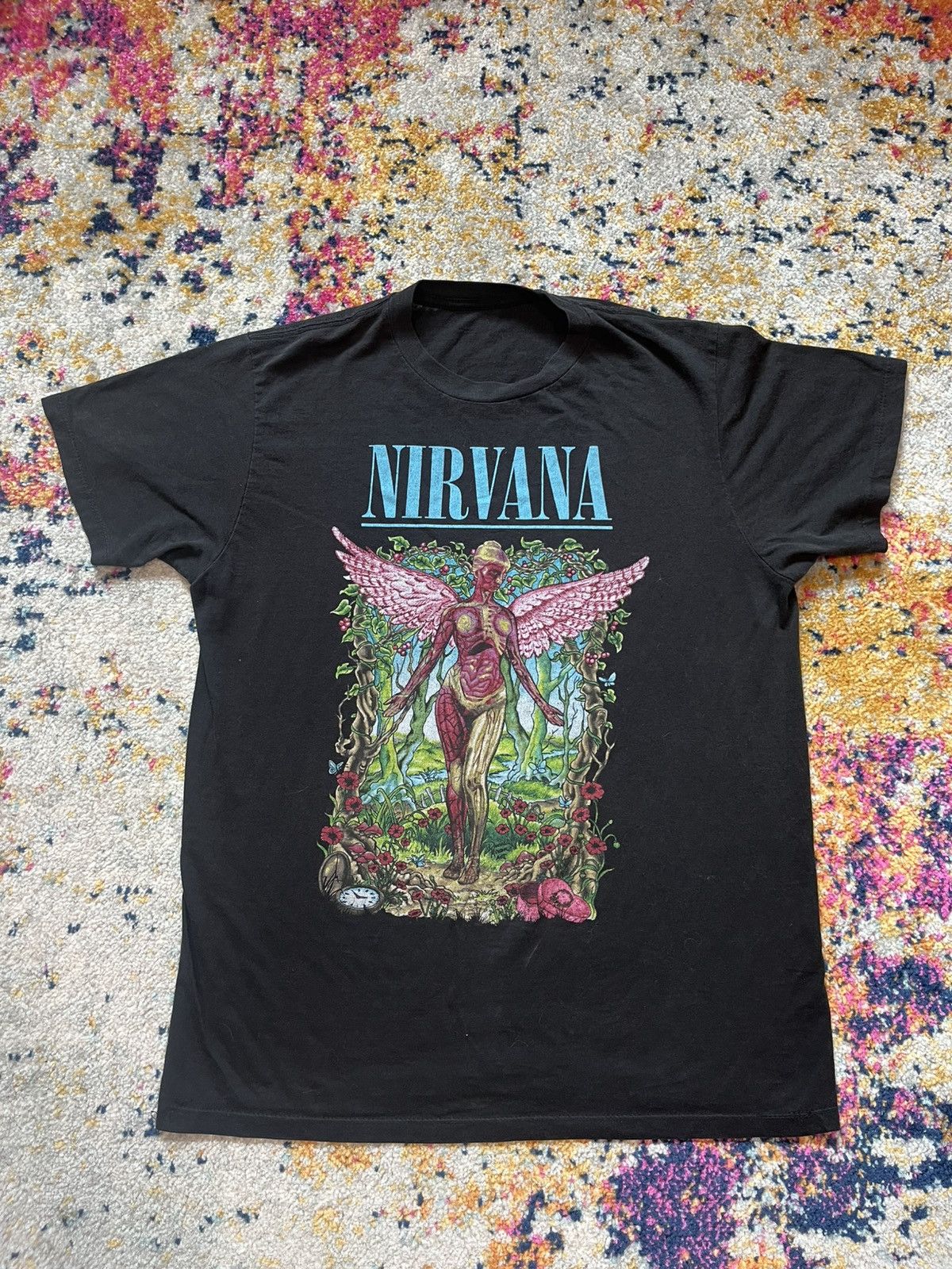 Vintage Nirvana Shirt Medium Size US M / EU 48-50 / 2 - 2 Thumbnail