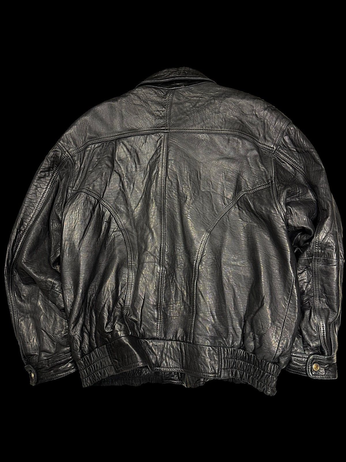 Other ‼️free ship‼️ avant garde leather jacket like balenci opium Size US L / EU 52-54 / 3 - 2 Thumbnail