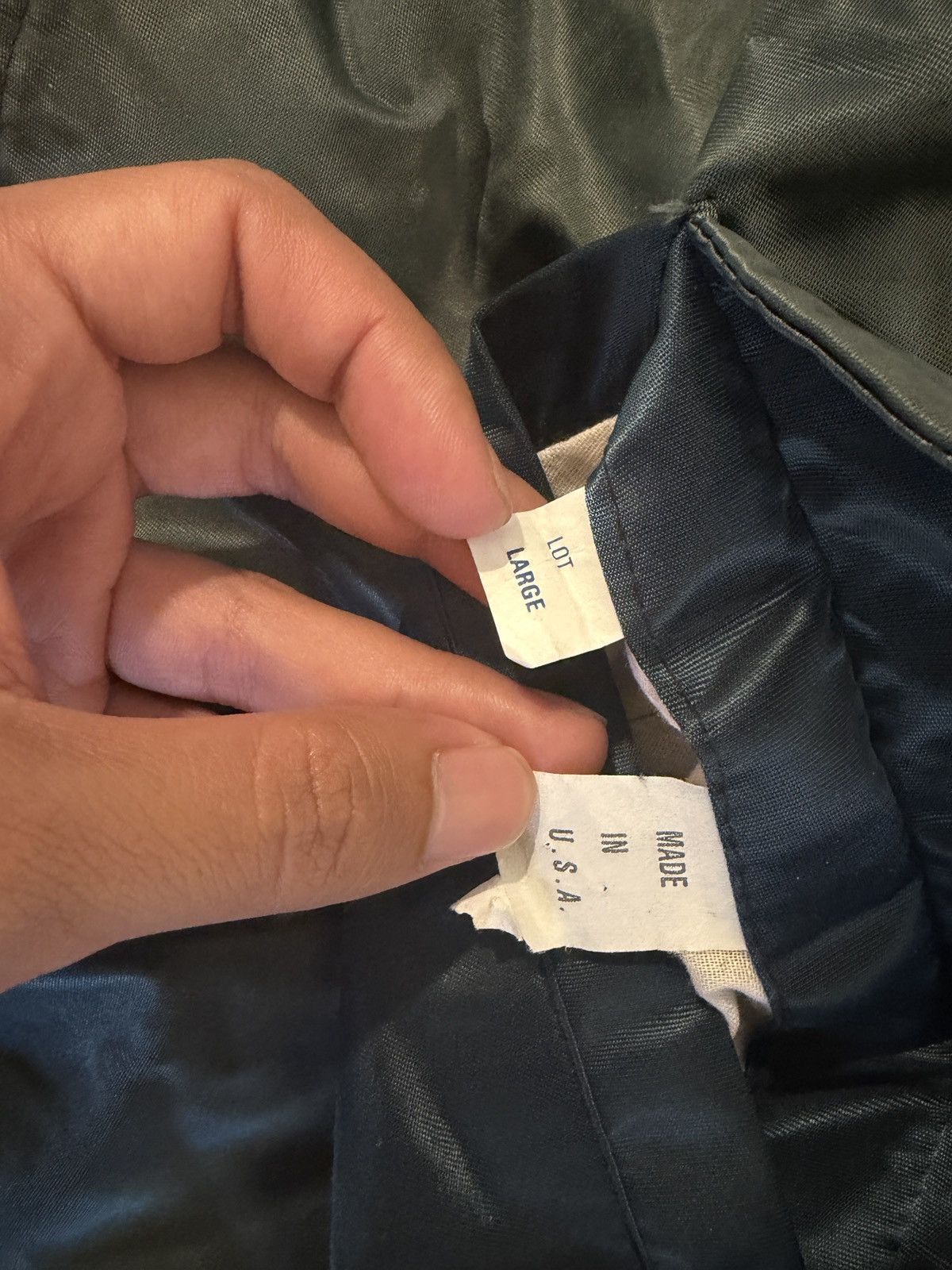 Alpha Industries Faded Vintage MA-1 Bomber Jacket Size US M / EU 48-50 / 2 - 24 Thumbnail