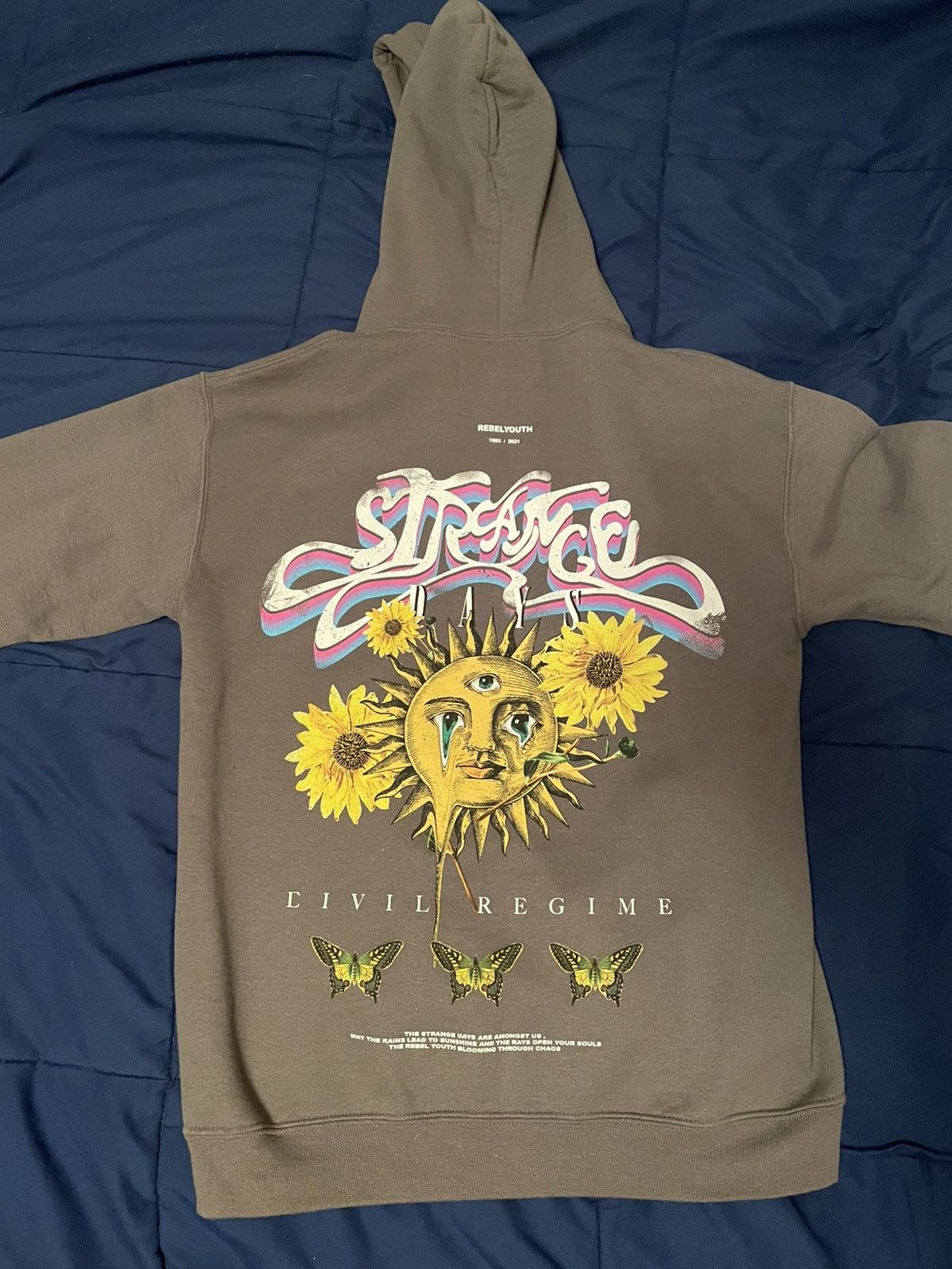 Civil Regime Civil Regime strange days sunflower hoodie Size US S / EU 44-46 / 1 - 1 Thumbnail