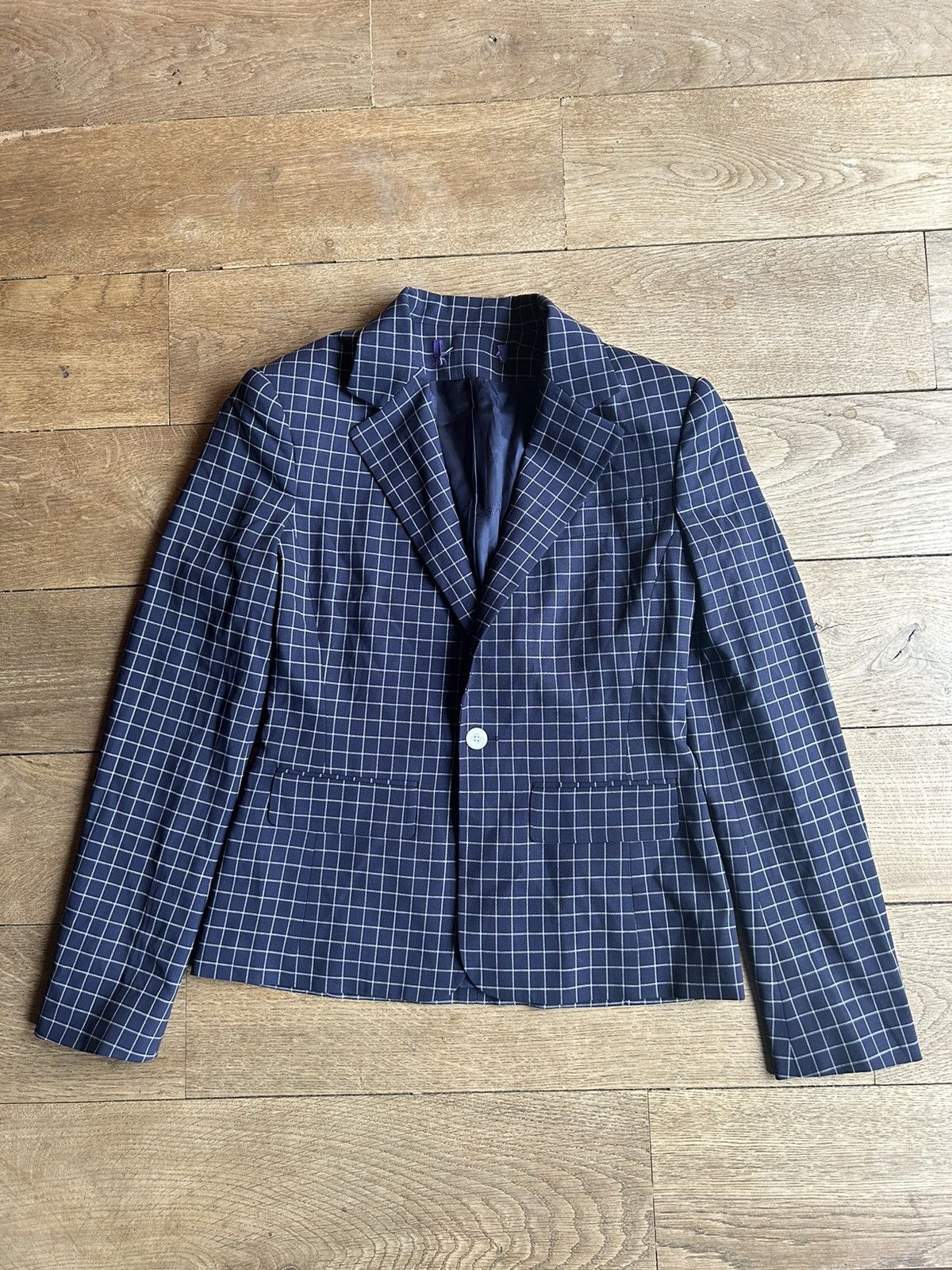 RALPH LAUREN PURPLE LABEL WOOL BLAZER