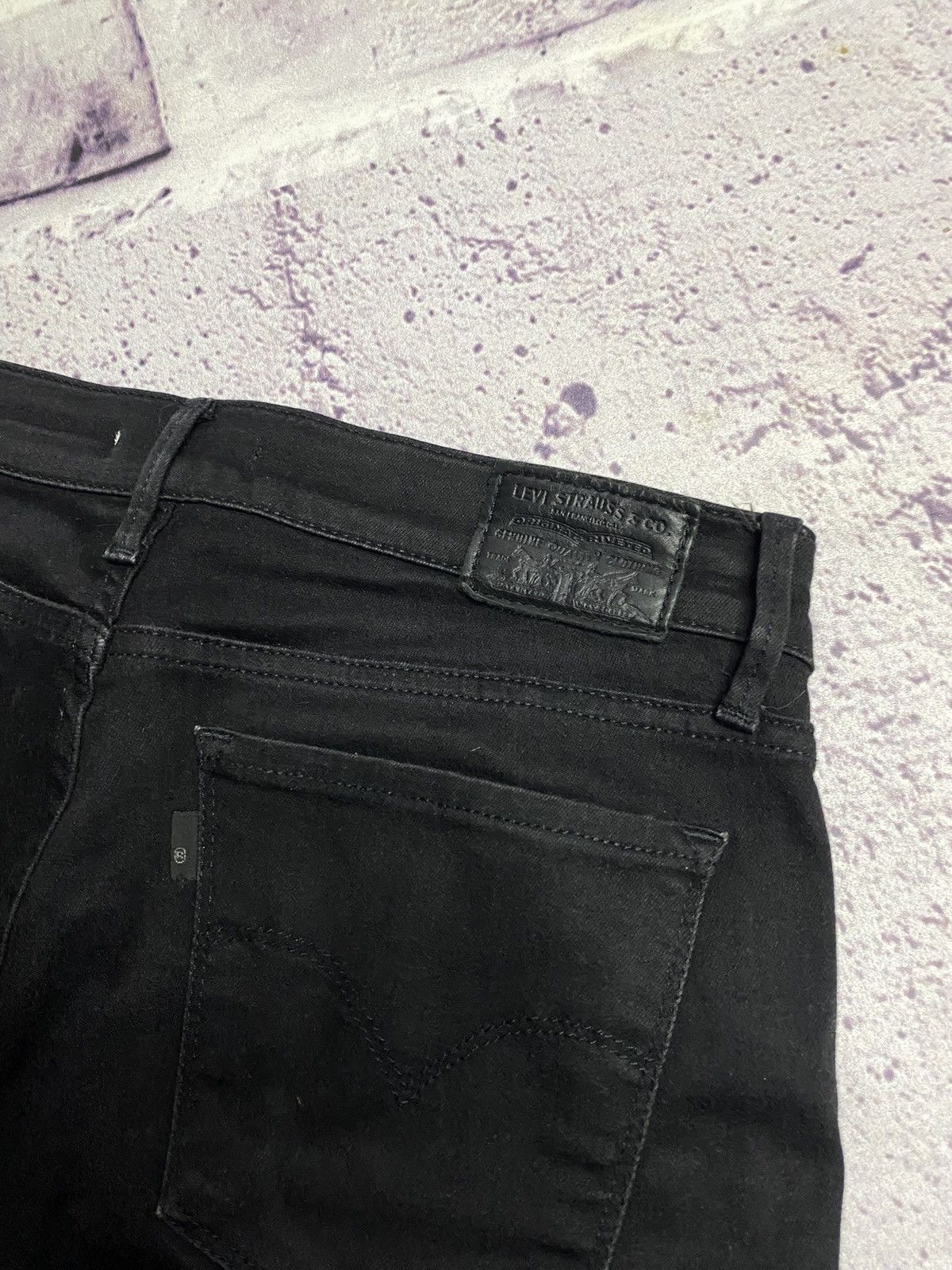 Levi's Vintage Clothing Womens Vintage Levis jeans 710 super skinny y2k japanase Size 30" / US 8 / IT 44 - 16 Thumbnail