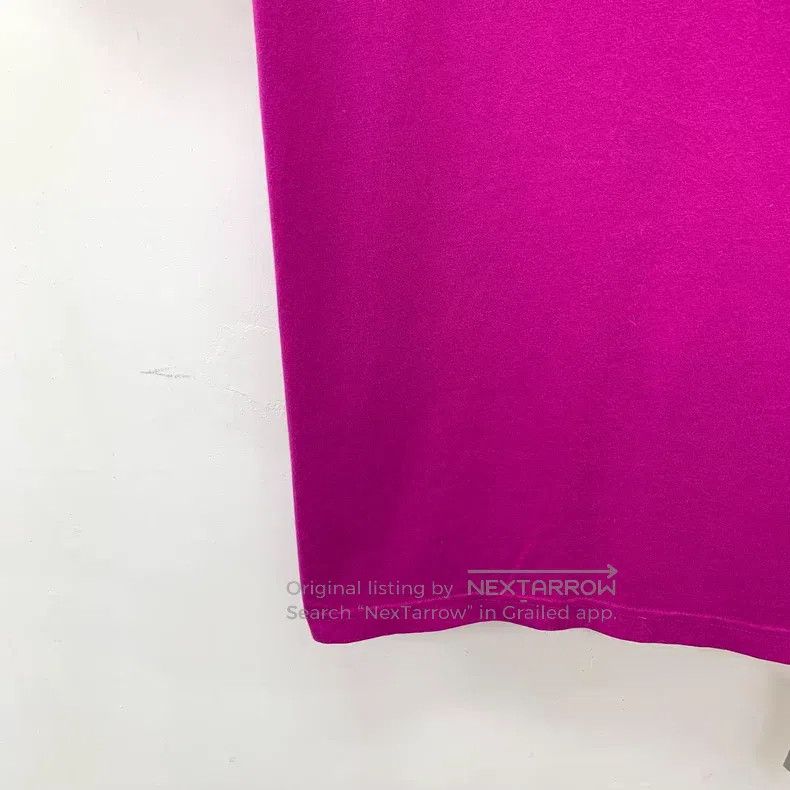 Balenciaga Balenciaga Purple Logo Letter Cotton Round Neck Short Slee Size US M / EU 48-50 / 2 - 4 Thumbnail