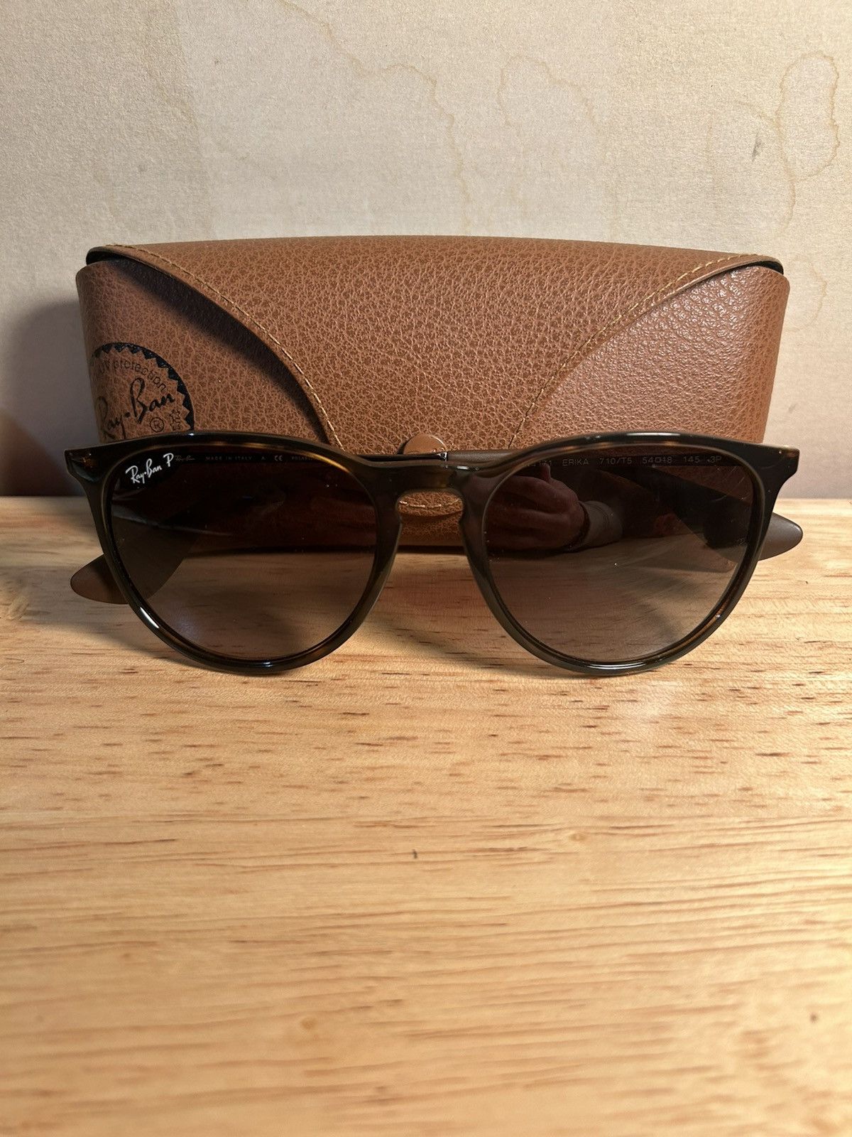 Ray ban erika classic brown silver sales
