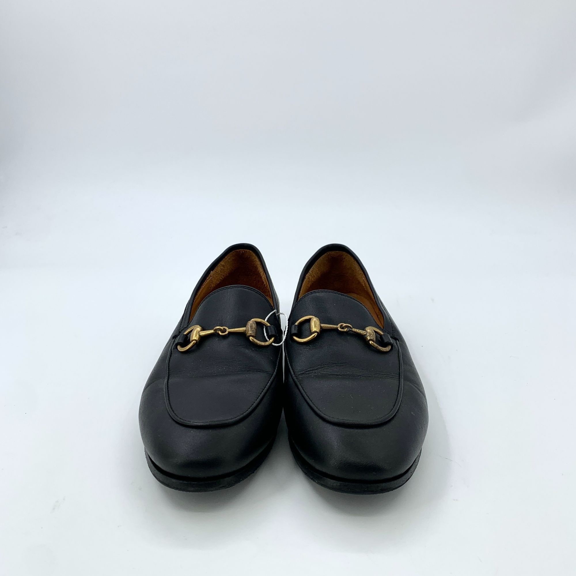 Gucci Gucci Black Round Toe Horsebit Loafers (Size 34) Size US 4 / IT 34 - 8 Thumbnail