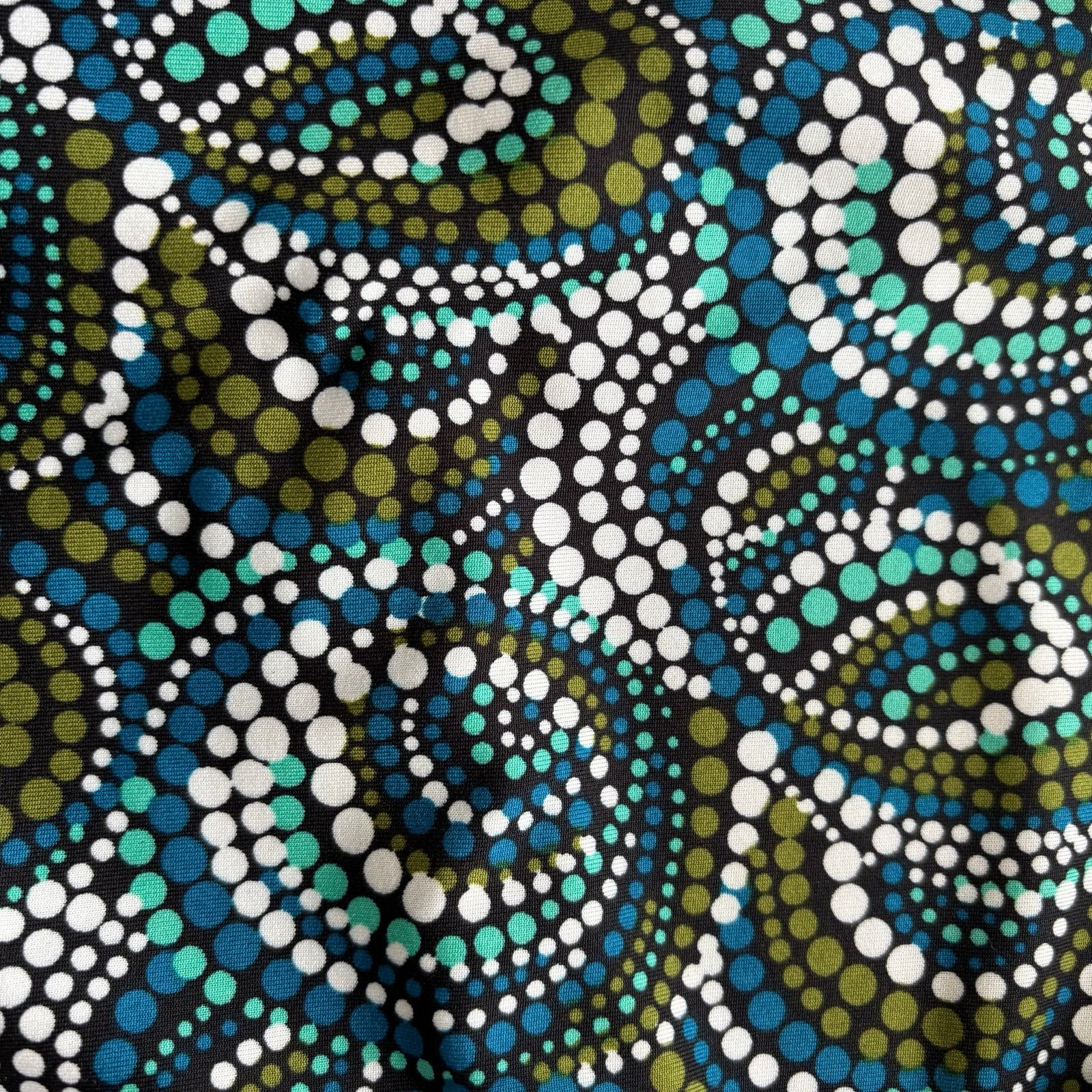 Other Notations XL Multicolor Boho Dot Swirl Faux Wrap Blouse Size XL / US 12-14 / IT 48-50 - 11 Thumbnail