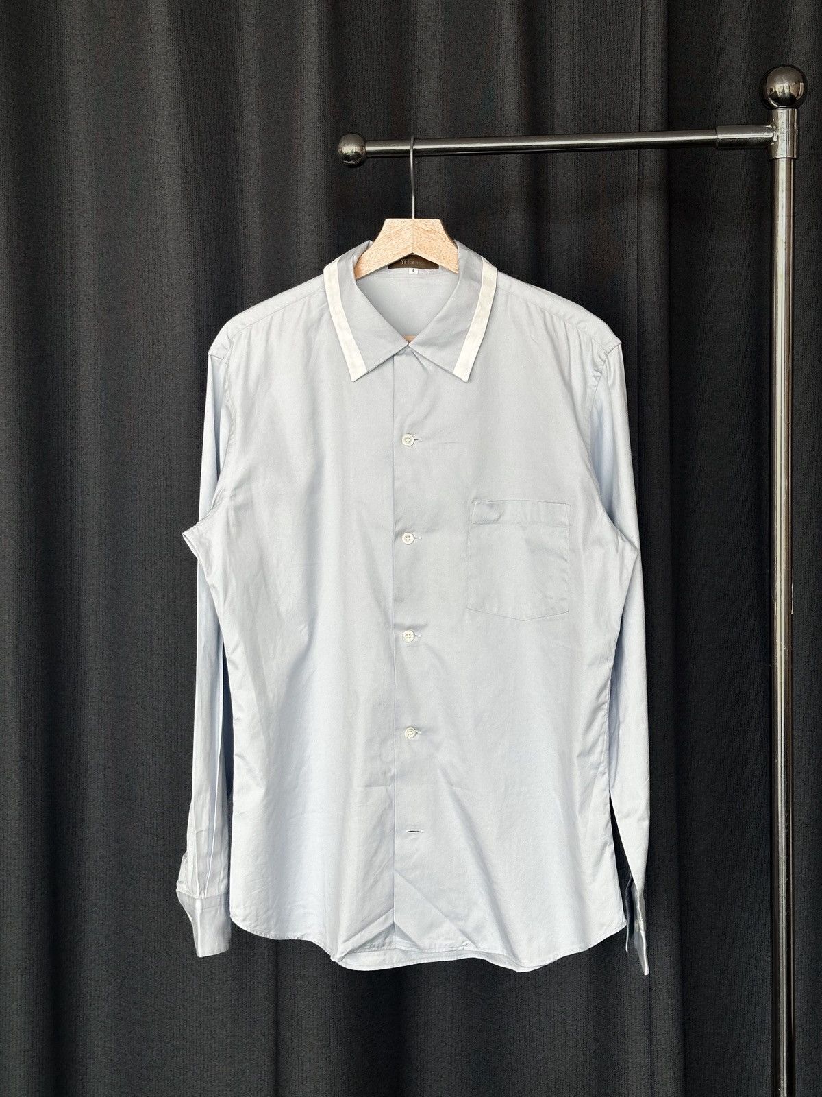 Yohji Yamamoto Y’s for Men - Ramie LS Shirt Size US L / EU 52-54 / 3 - 1 Thumbnail