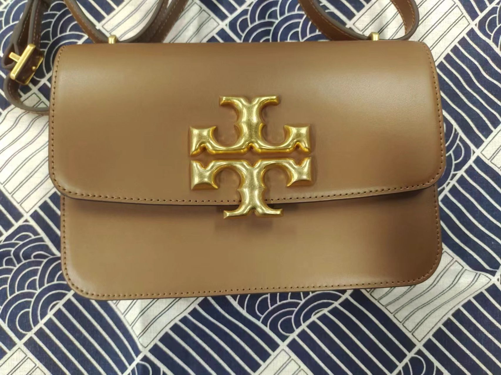 Tory Burch Tory Burch Eleanor Medium Crossbody Bag Moose Size ONE SIZE - 1 Thumbnail