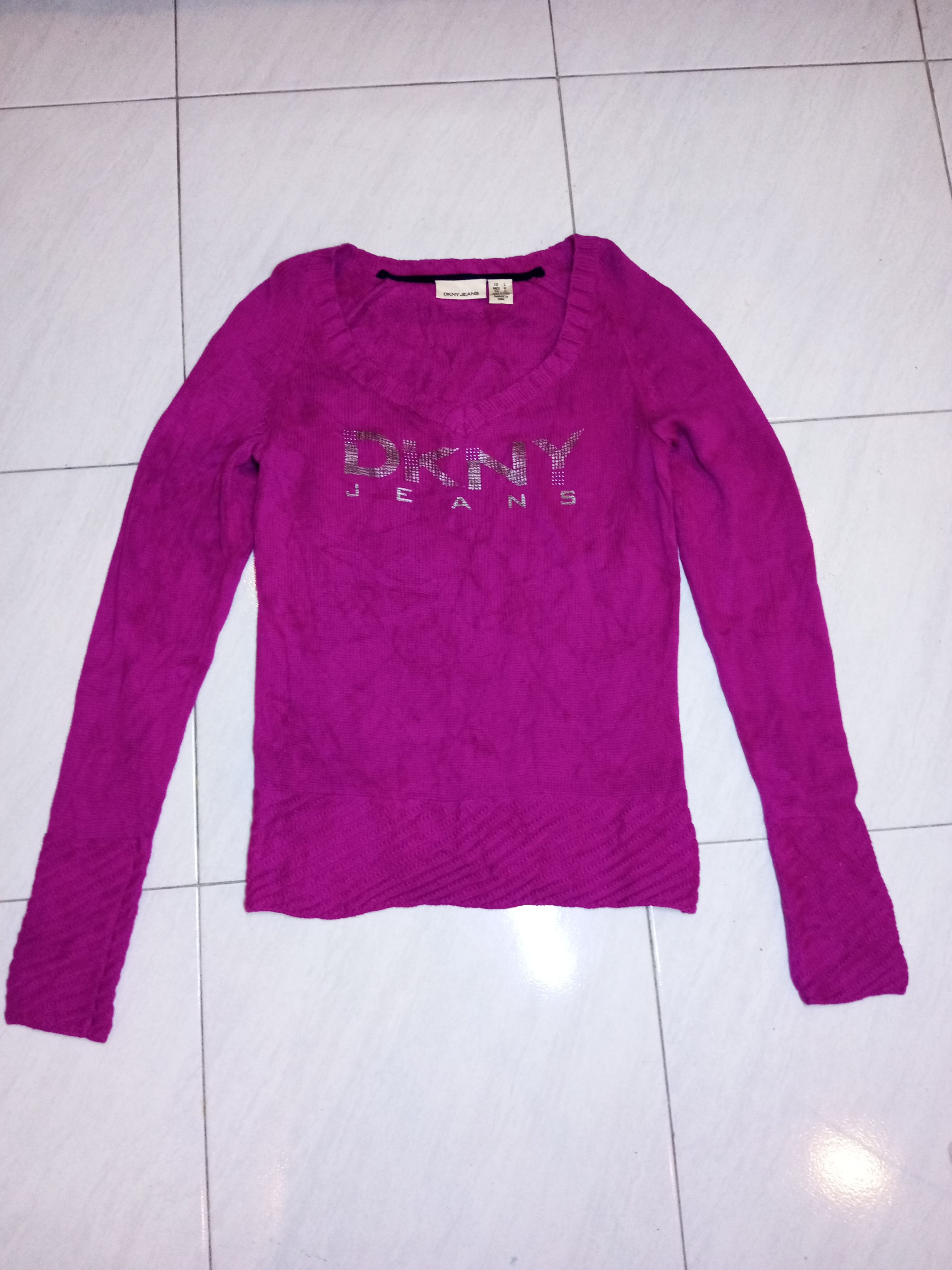 DKNY DKNY Donna Karan sweater good condition Size L / US 10 / IT 46 - 13 Thumbnail