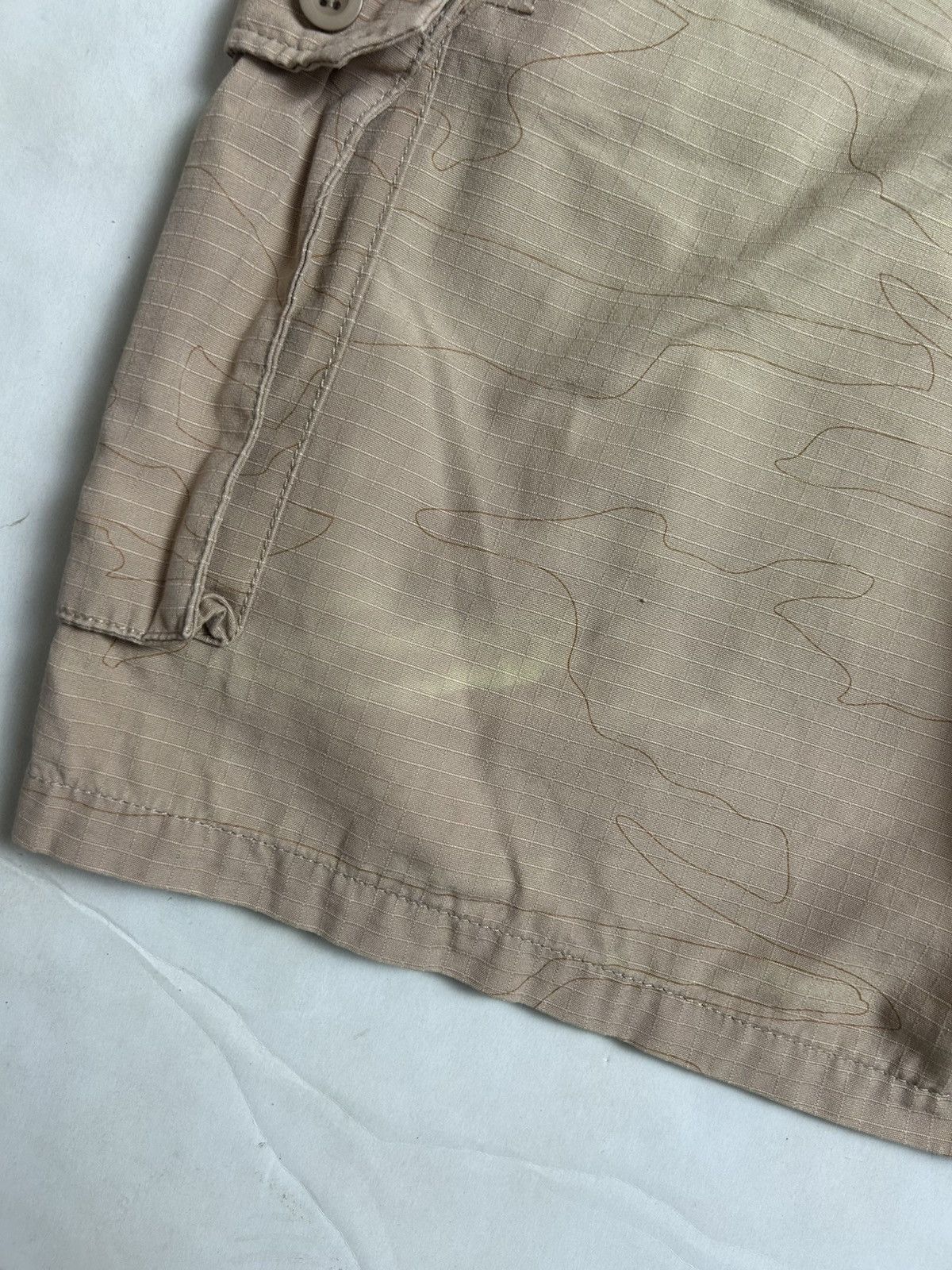 Alien Workshop VTG 90/00’s Alien Workshop Ripstop Camo Cago Shorts Size US 36 / EU 52 - 5 Thumbnail