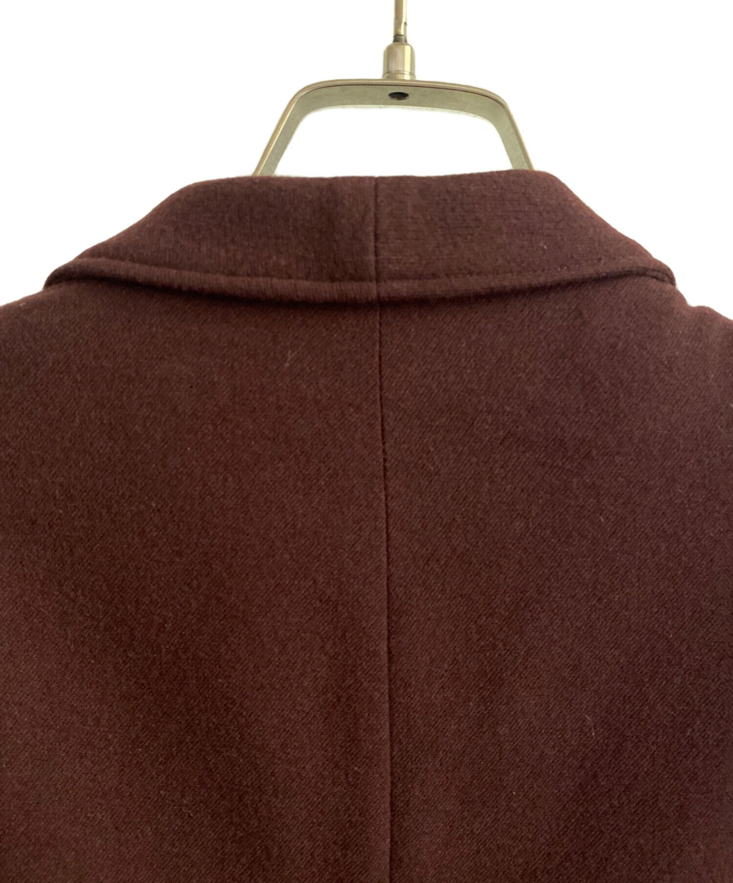 Yohji Yamamoto Yohji Yamamoto pour homme Dark Red Long Jacket Size US M / EU 48-50 / 2 - 5 Thumbnail