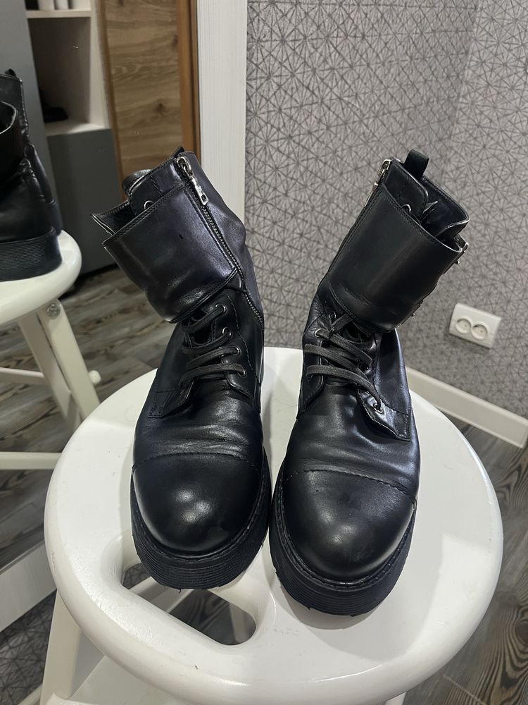 Prada Prada Milano Vintage Leather Boots Size US 9 / IT 39 - 2 Thumbnail