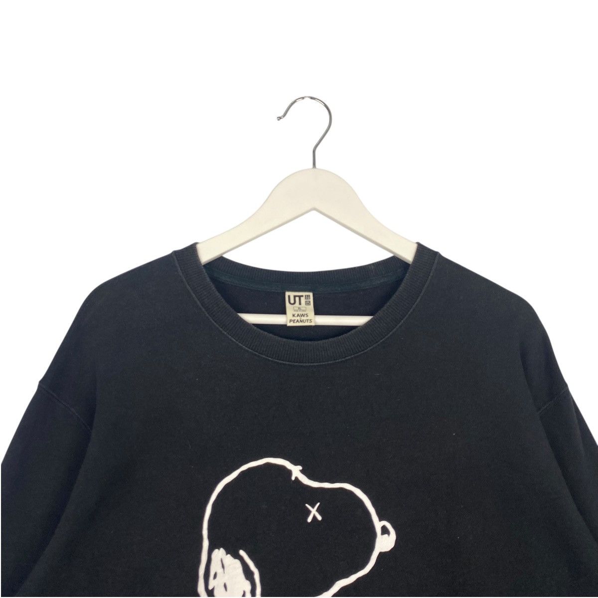 Vintage Vintage Peanut Snoopy Sweatshirt Crewneck Black Size XL Size XL / US 12-14 / IT 48-50 - 4 Thumbnail