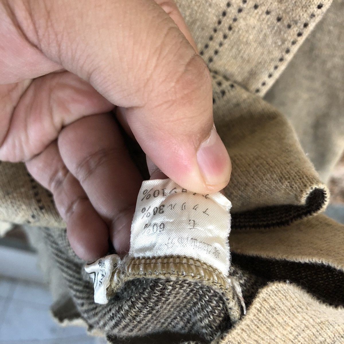 Homespun Knitwear × Japanese Brand × Vintage Kosugi japan vintage Brown shirt #A1677 Size US M / EU 48-50 / 2 - 12 Thumbnail